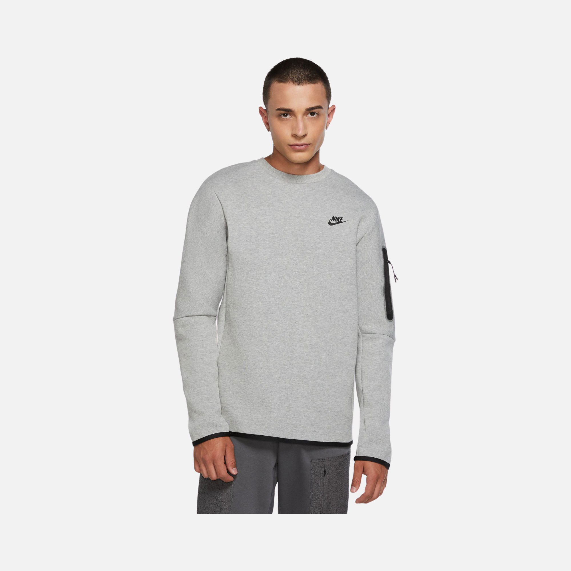 Nike Sportswear Tech Fleece Crew Erkek Sweatshirt