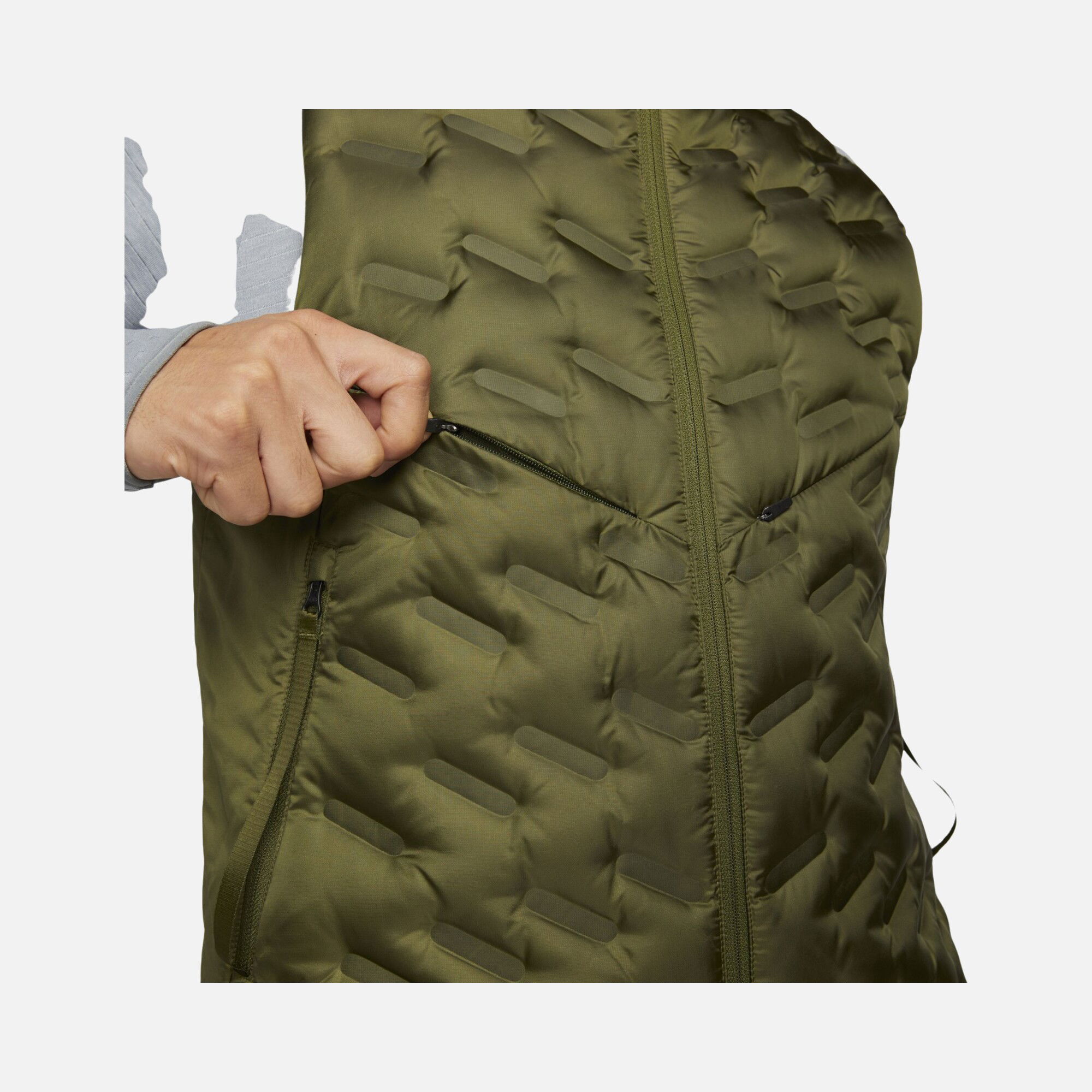 Nike Therma-Fit ADV Repel Down-Fill Running Full-Zip Erkek Yelek