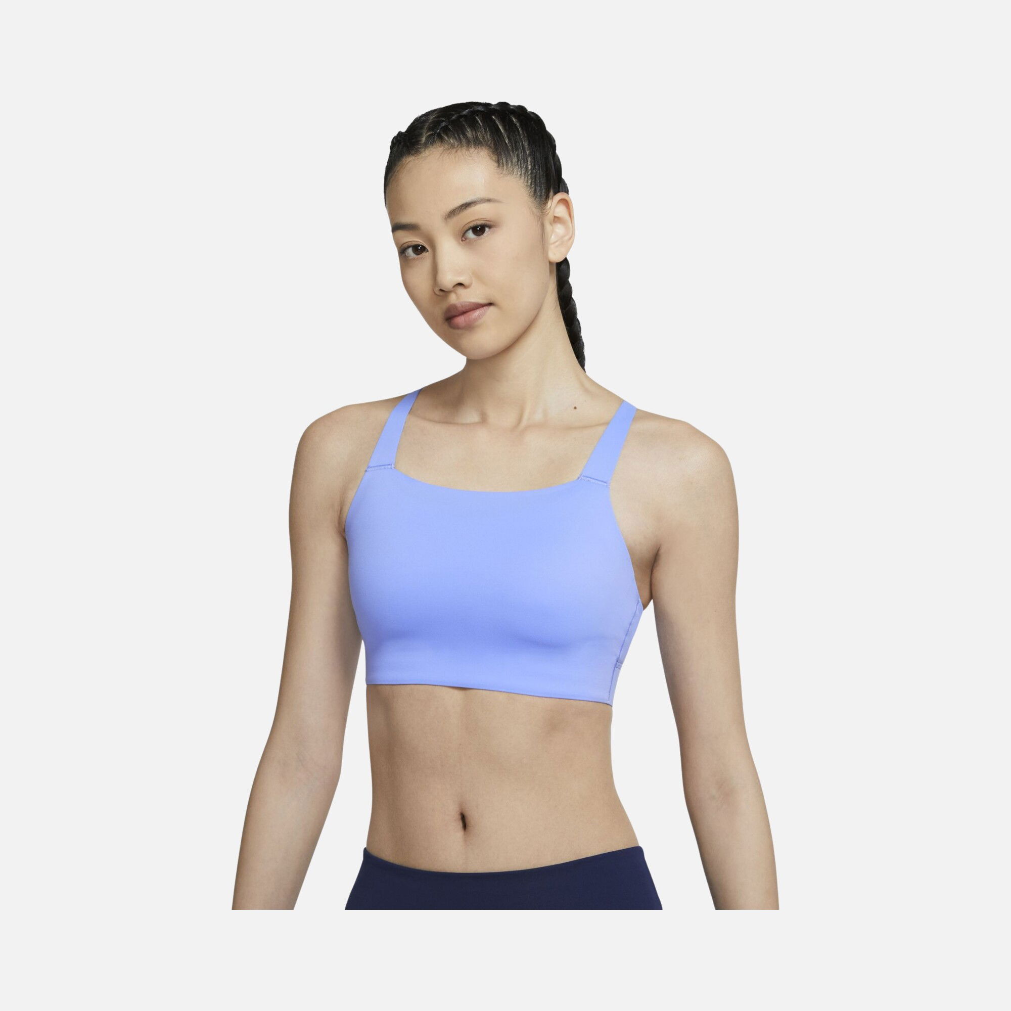 Nike Swoosh Luxe Medium Support Sports Training Kadın Bra