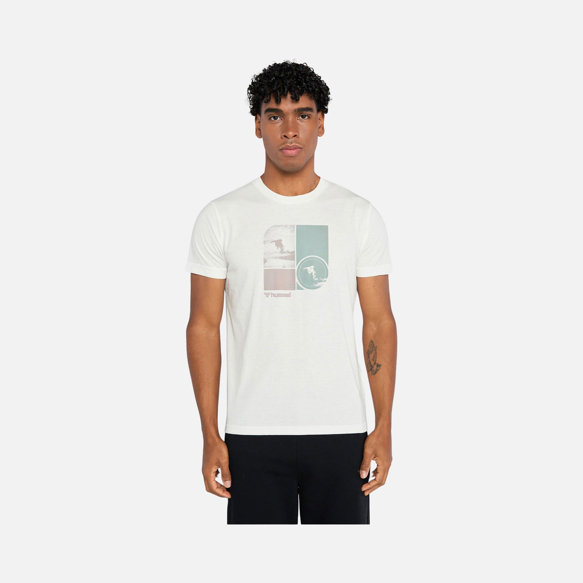Hummel Sportswear Zimmer Graphic Short-Sleeve Erkek Tişört