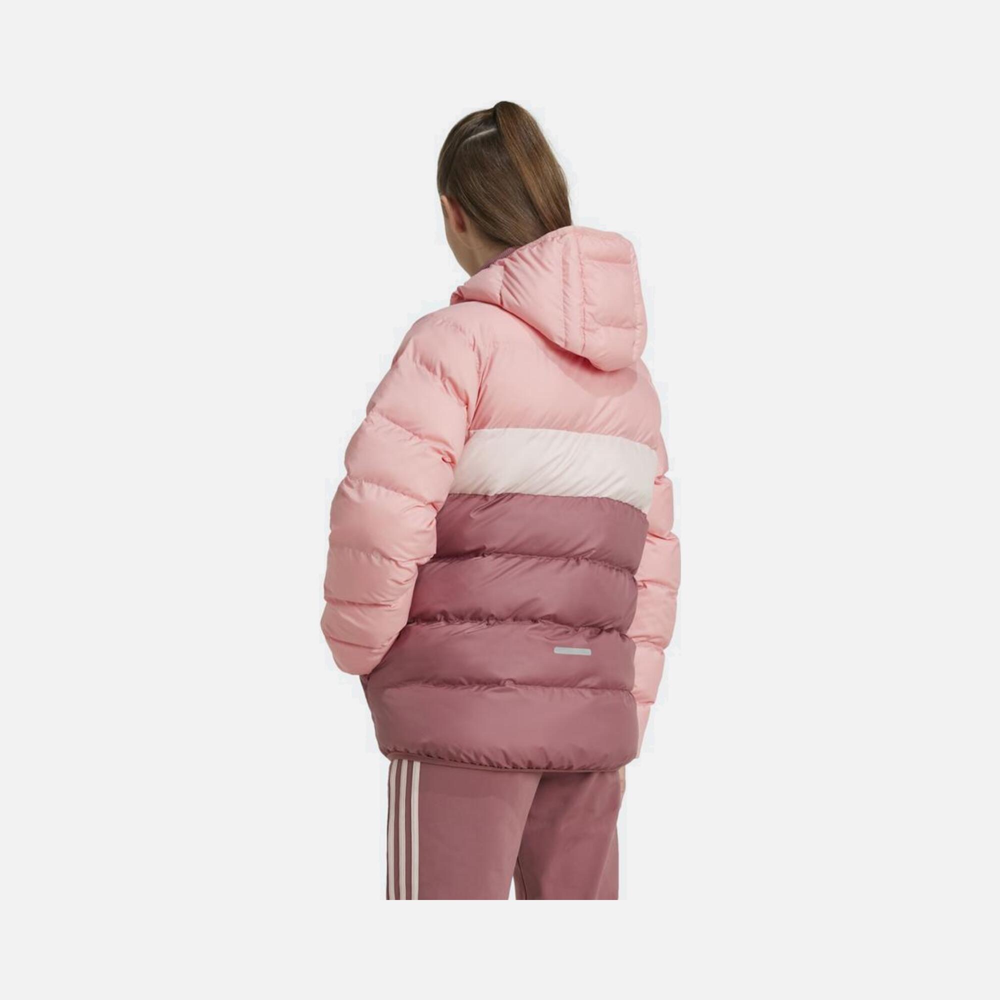 adidas Sportswear Synthetic Down Full-Zip Hoodie Çocuk Mont