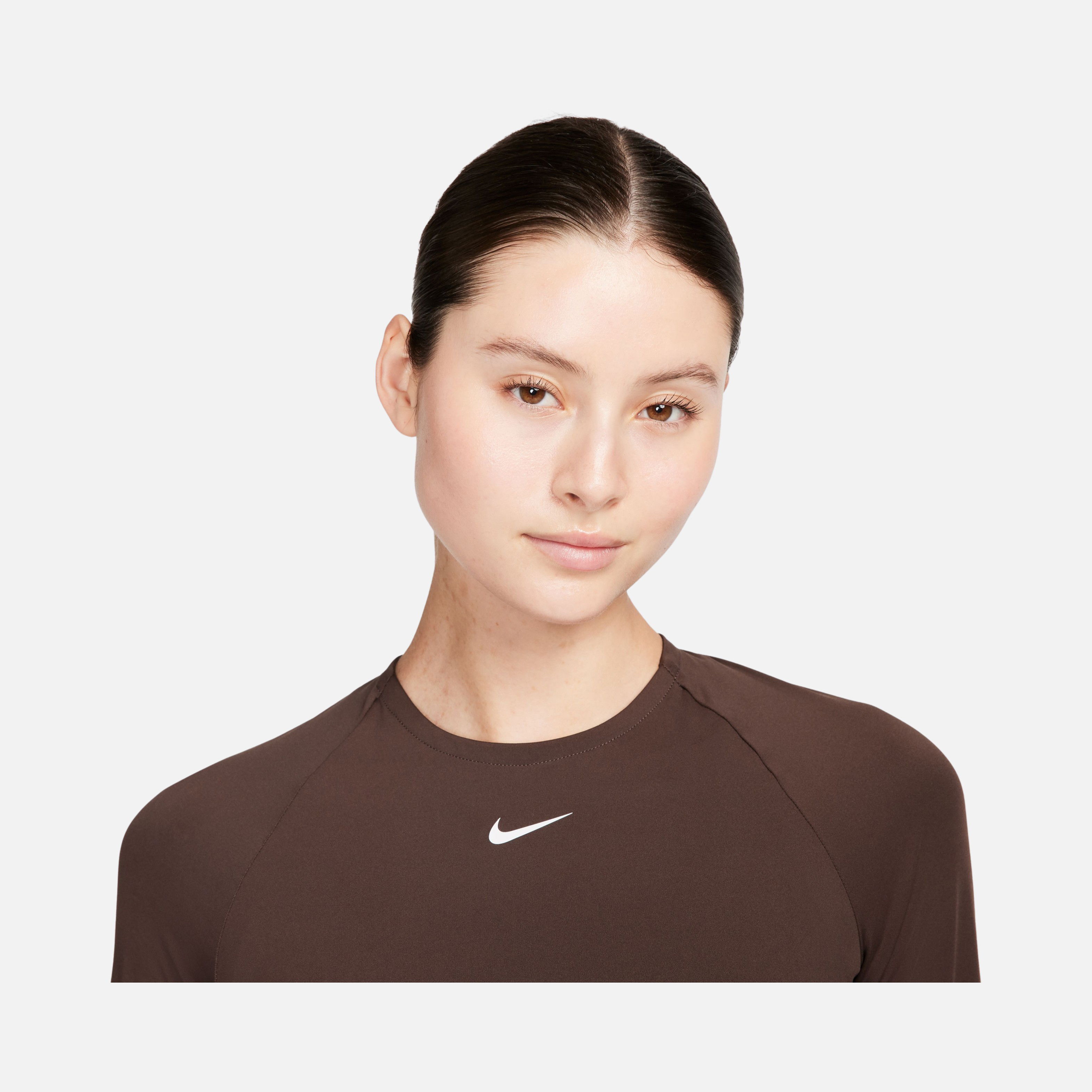 Nike Pro 365 Dri-Fit Cropped Training Long-Sleeve Kadın Tişört