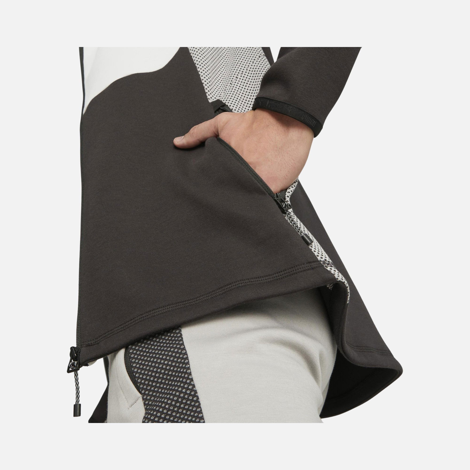 Puma Sportwear Evostripe Full-Zip Hoodie Erkek Sweatshirt