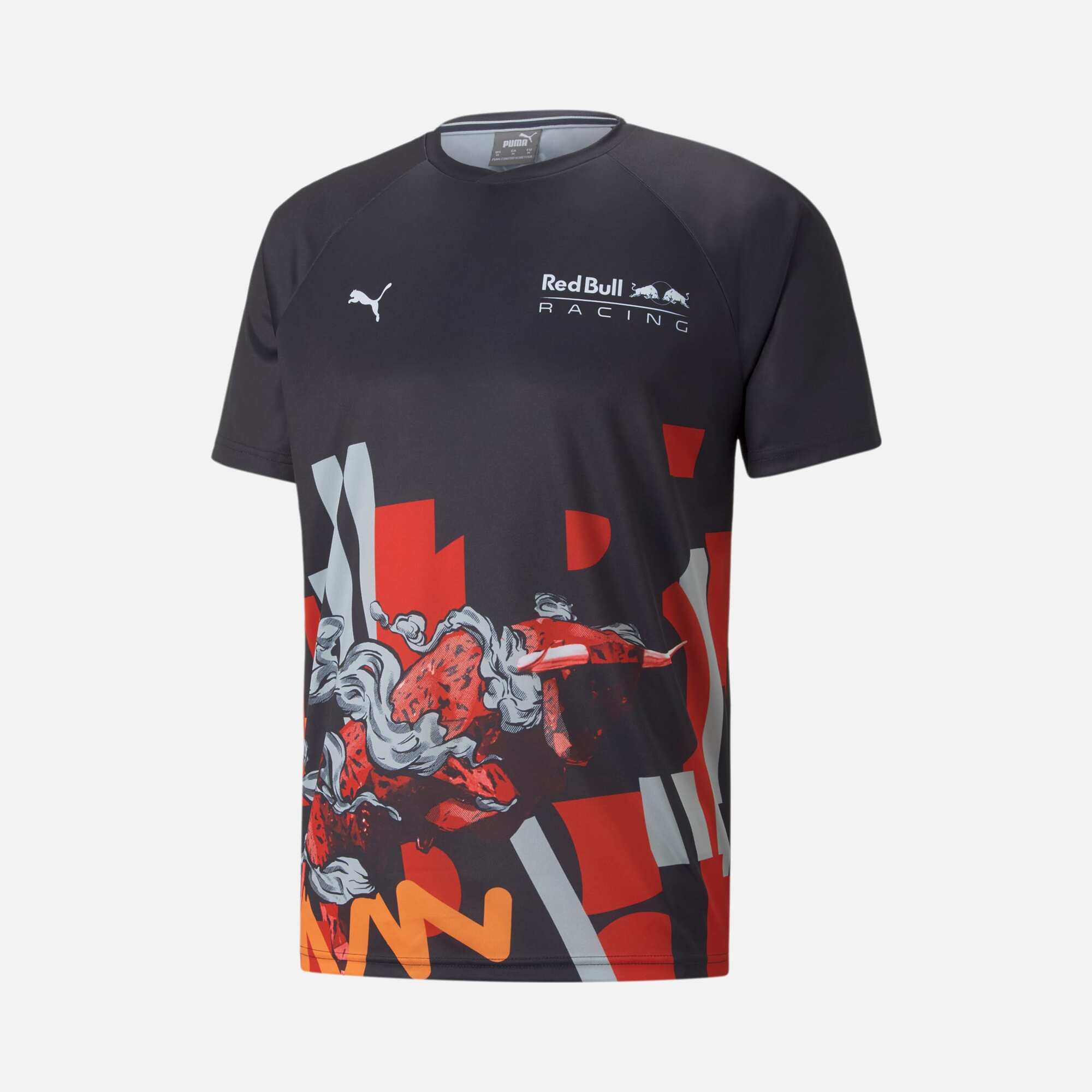 Puma Red Bull Racing Double Bull Night Sky Short-Sleeve Erkek Tişört