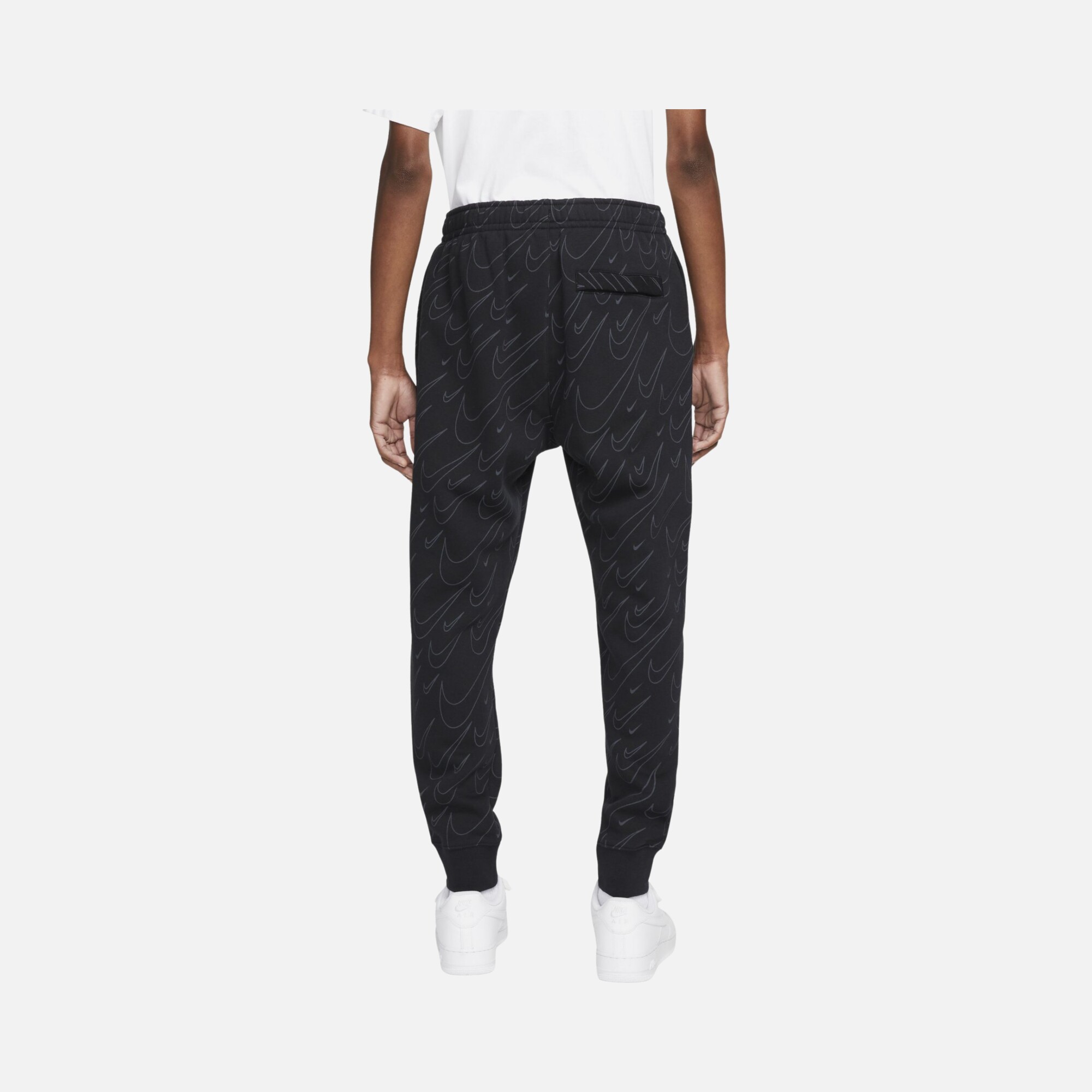 Nike Sportswear Swoosh Printed Fleece Erkek Eşofman Altı