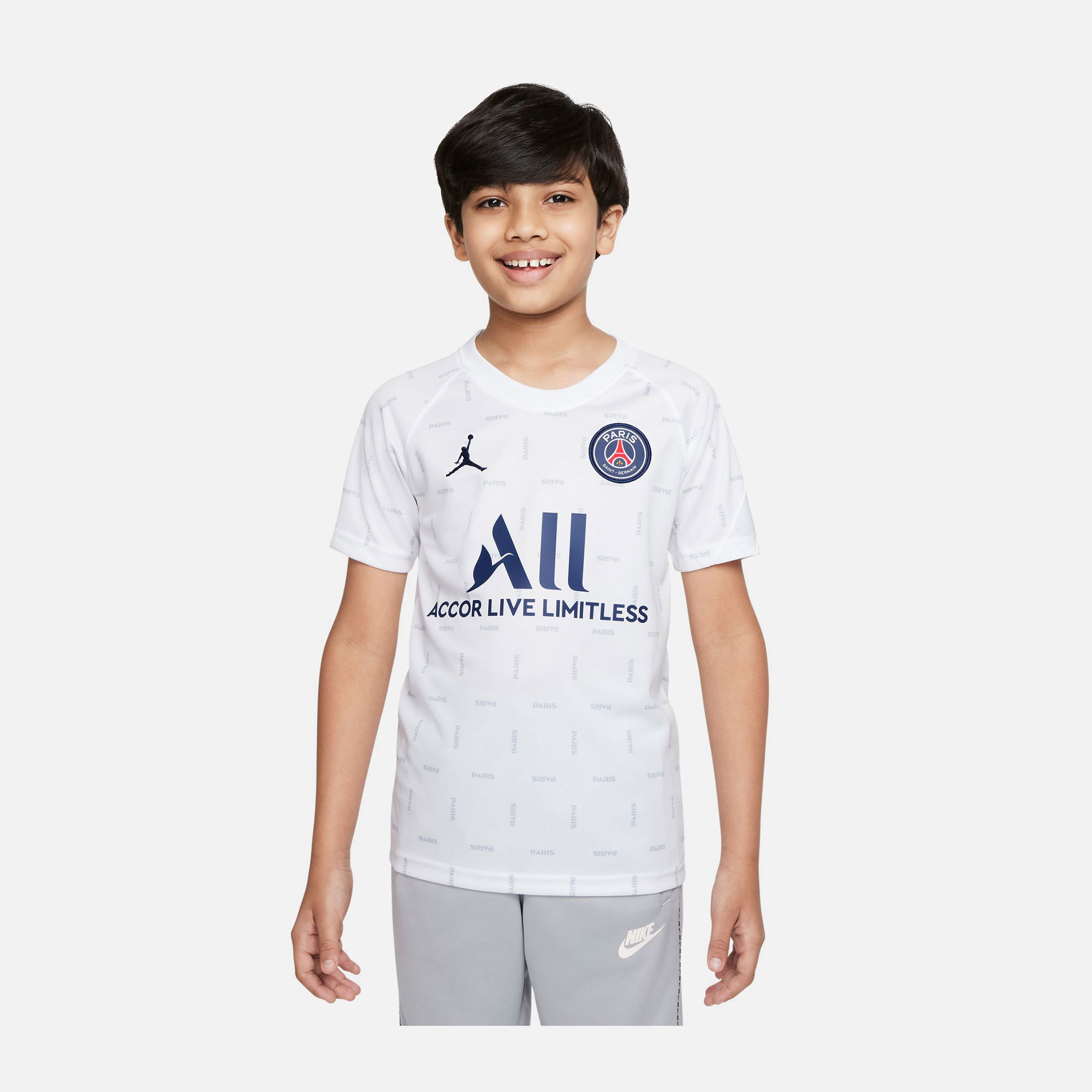 Nike Paris Saint-Germain Fourth Pre-Match Short-Sleeve Çocuk Tişört