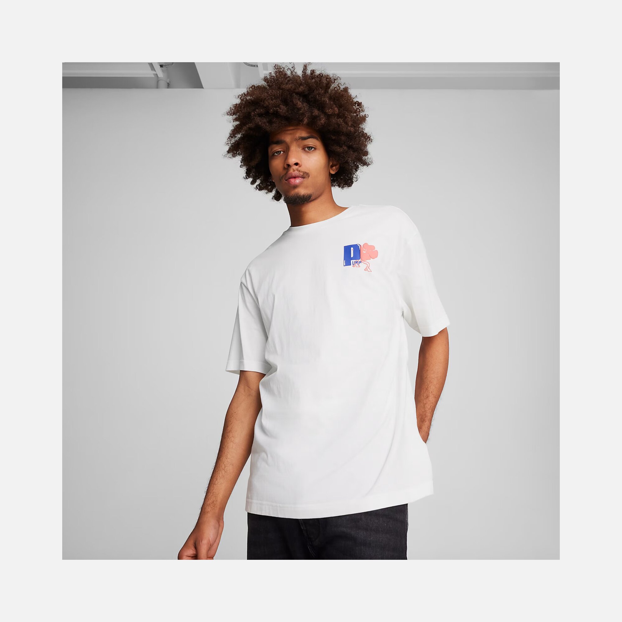 Puma Sportswear Graphics Growth Relaxed Short-Sleeve Erkek Tişört