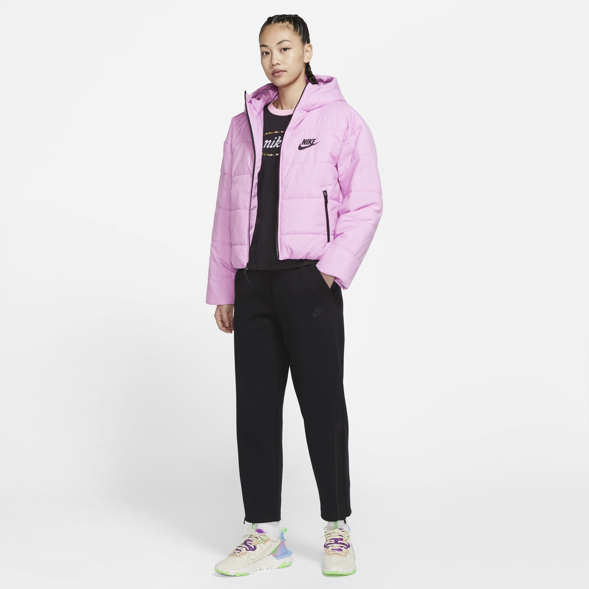 Nike Sportswear Synthetic-Fill Full-Zip Hoodie Kadın Ceket