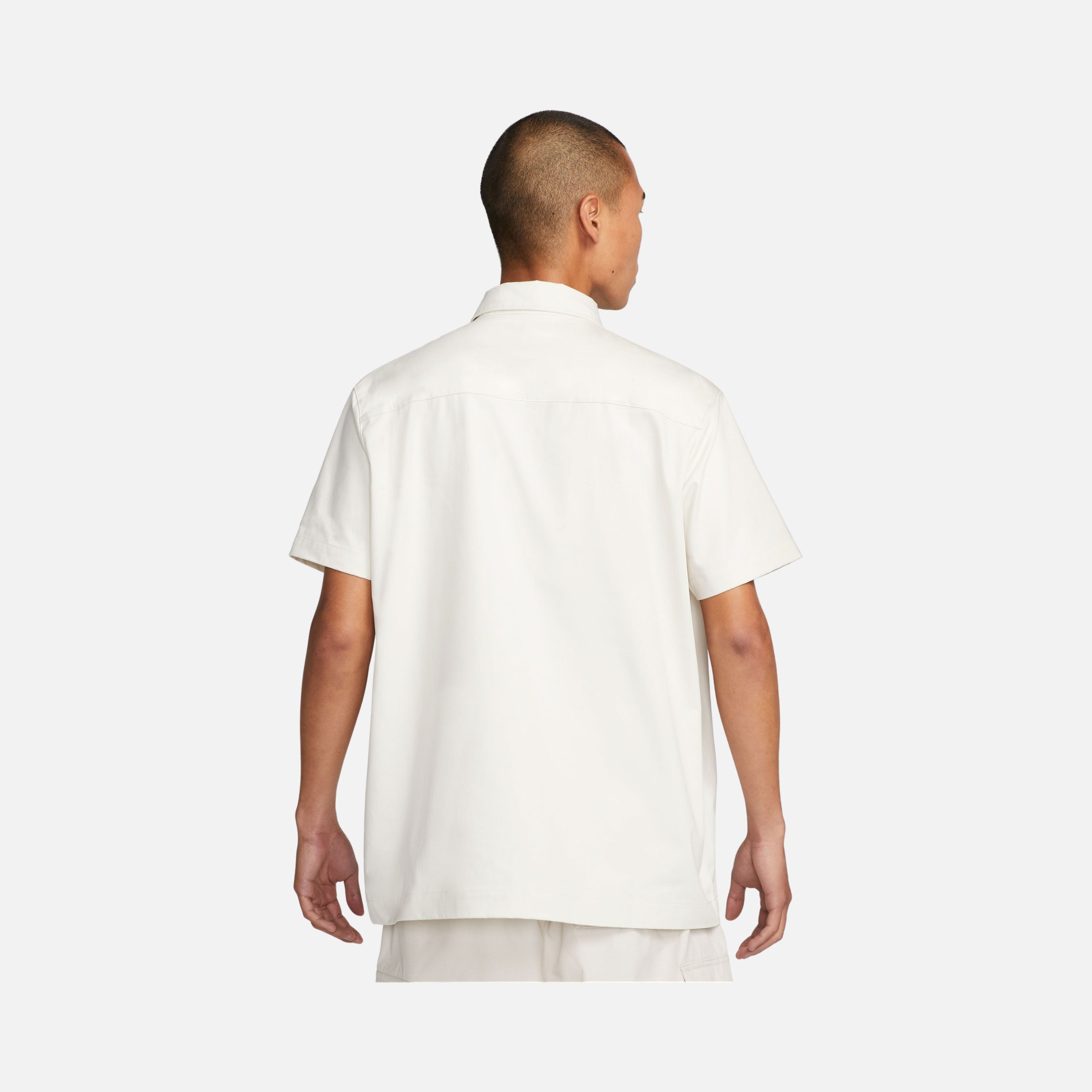 Nike Sportswear Woven Military Button-Down Short-Sleeve Erkek Gömlek