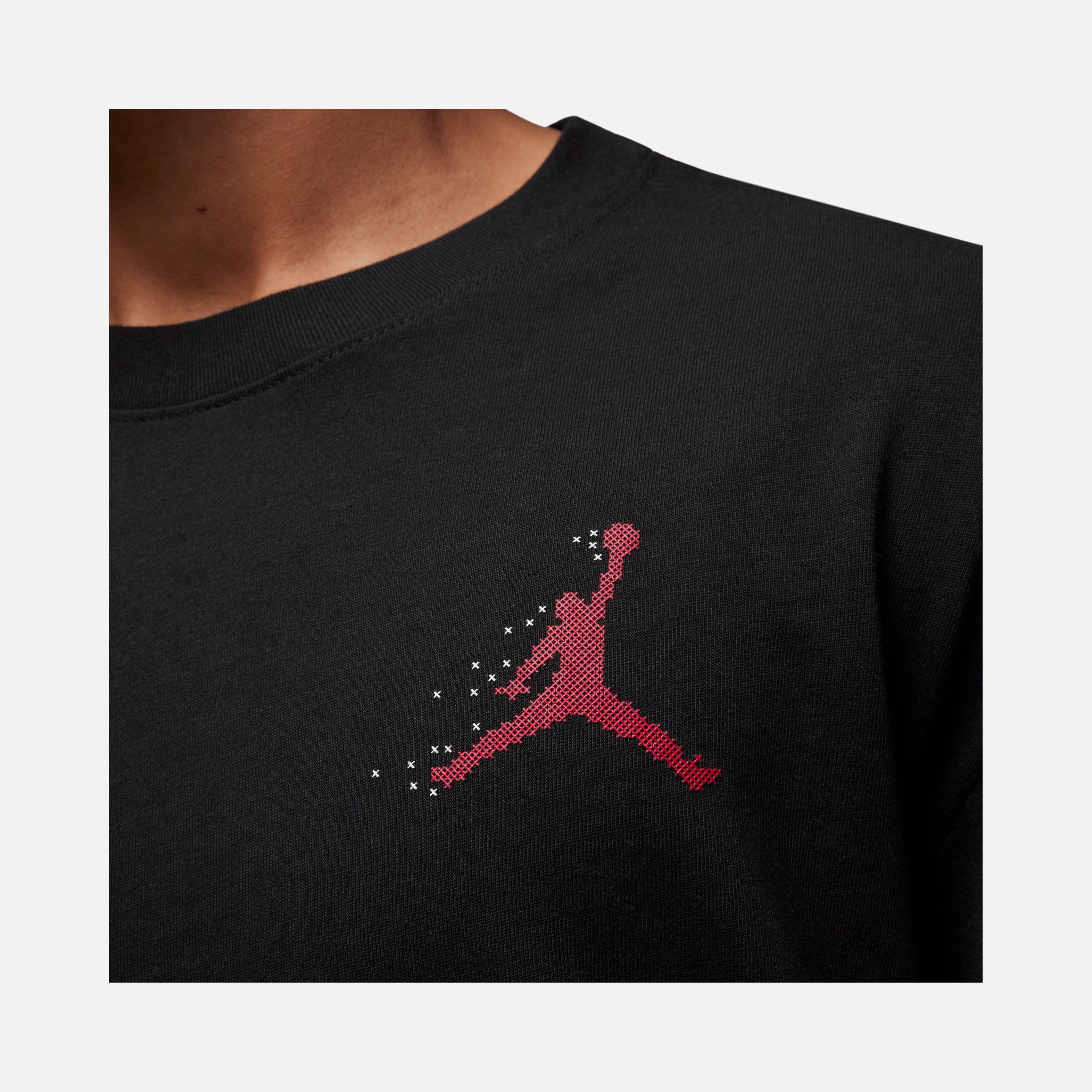 Nike Jordan Flight Fleece Essentials Graphic Short-Sleeve Erkek Tişört
