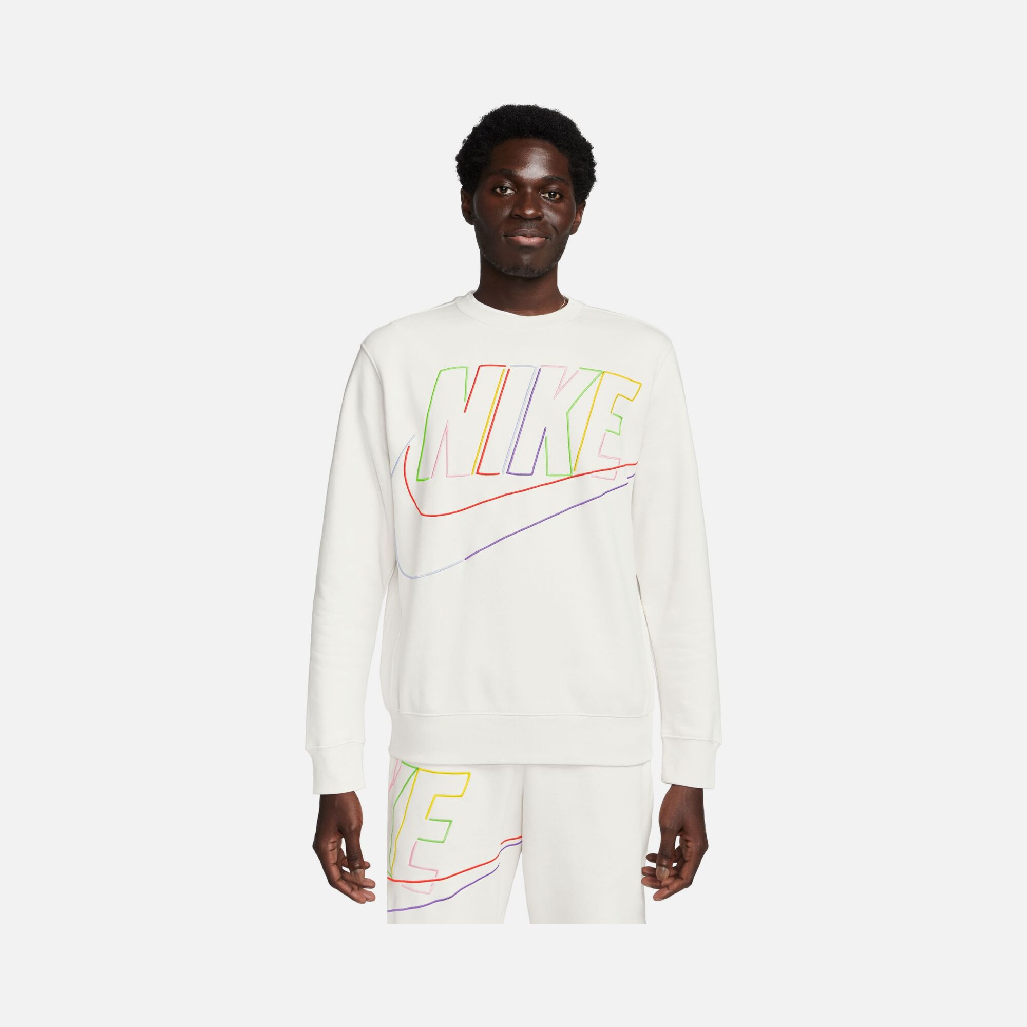 Nike Sportswear Club Fleece+ Futura Crewneck Erkek Sweatshirt