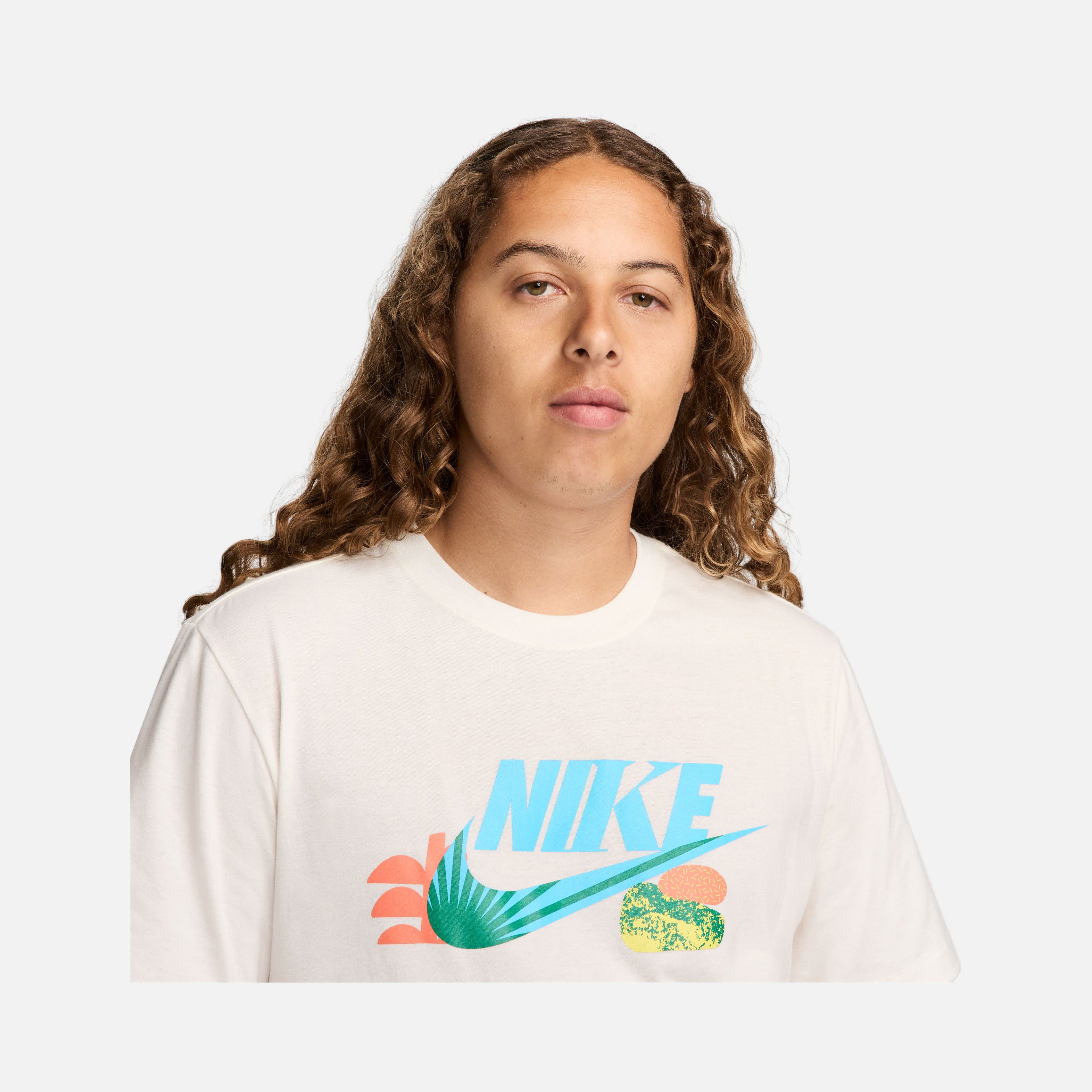 Nike Sportswear LBR Open 2 Short-Sleeve Erkek Tişört