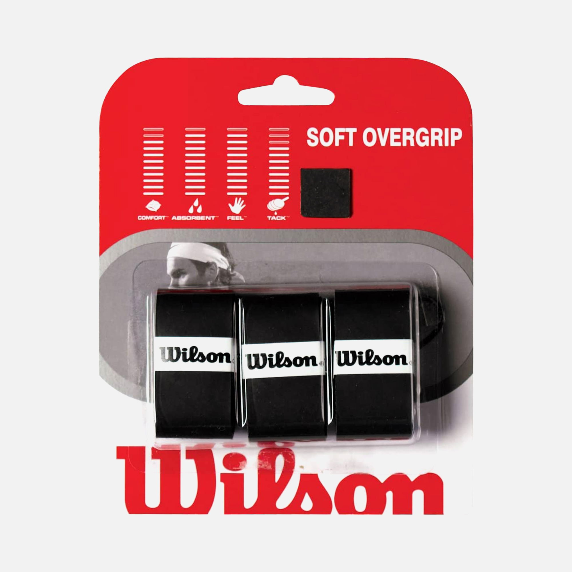 Wilson (WRZ473900) Soft (3 Pair) Grip