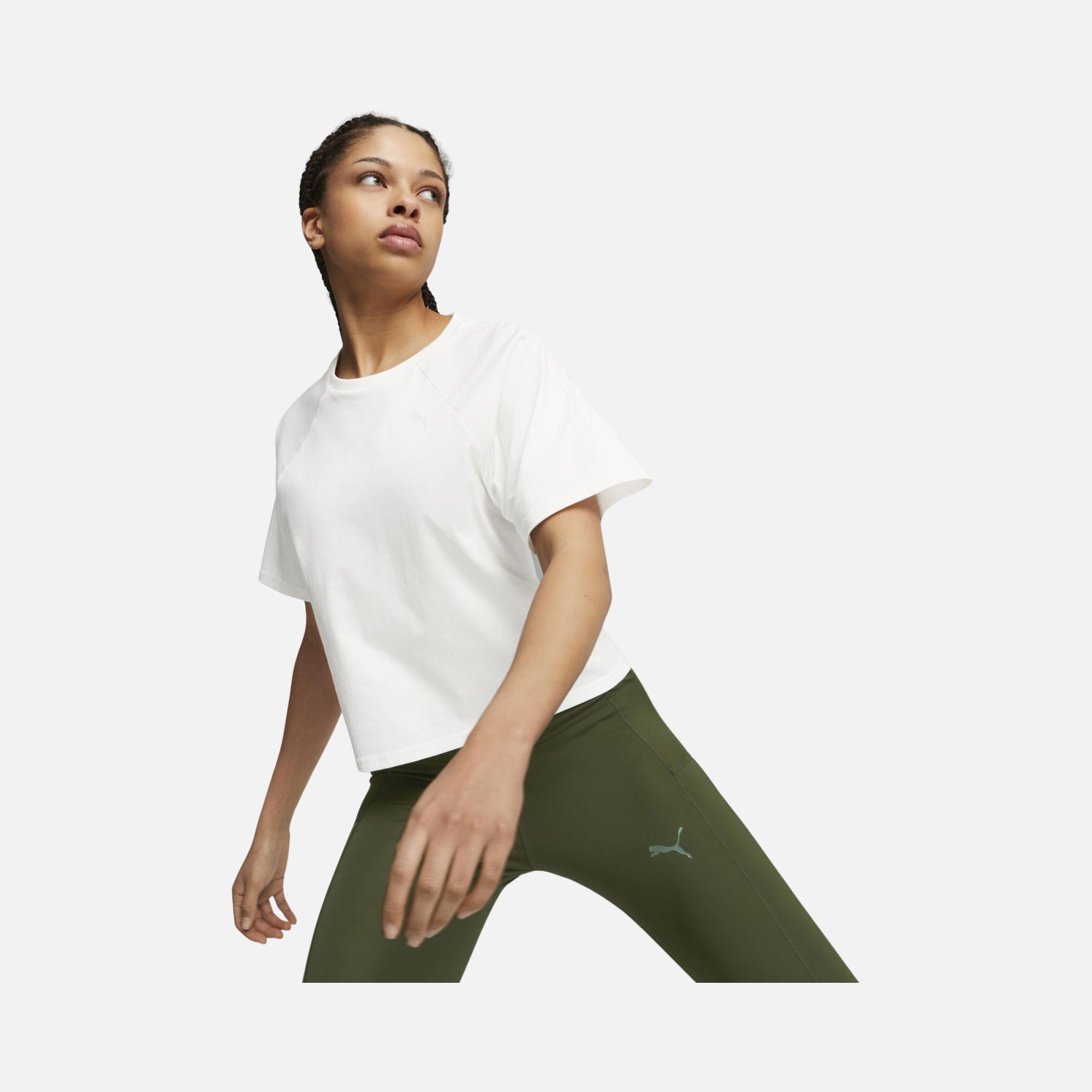 Puma Sportswear Motion Short-Sleeve Kadın Tişört