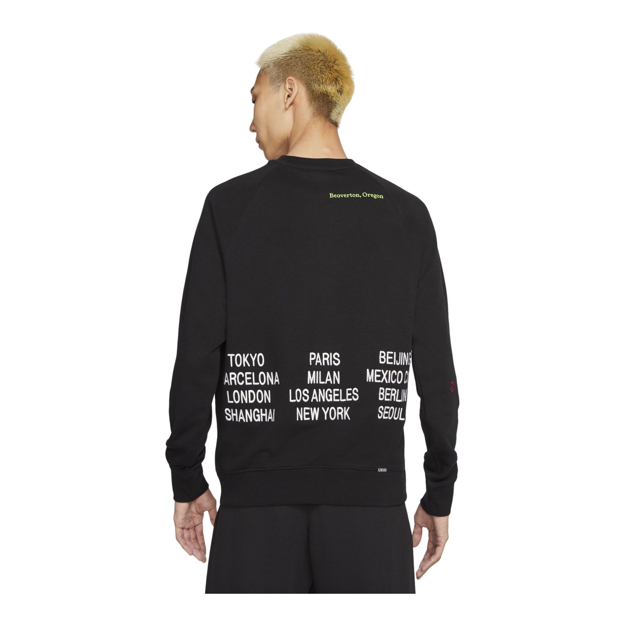 Nike Sportswear French Terry Worldtour Crew Erkek Sweatshirt