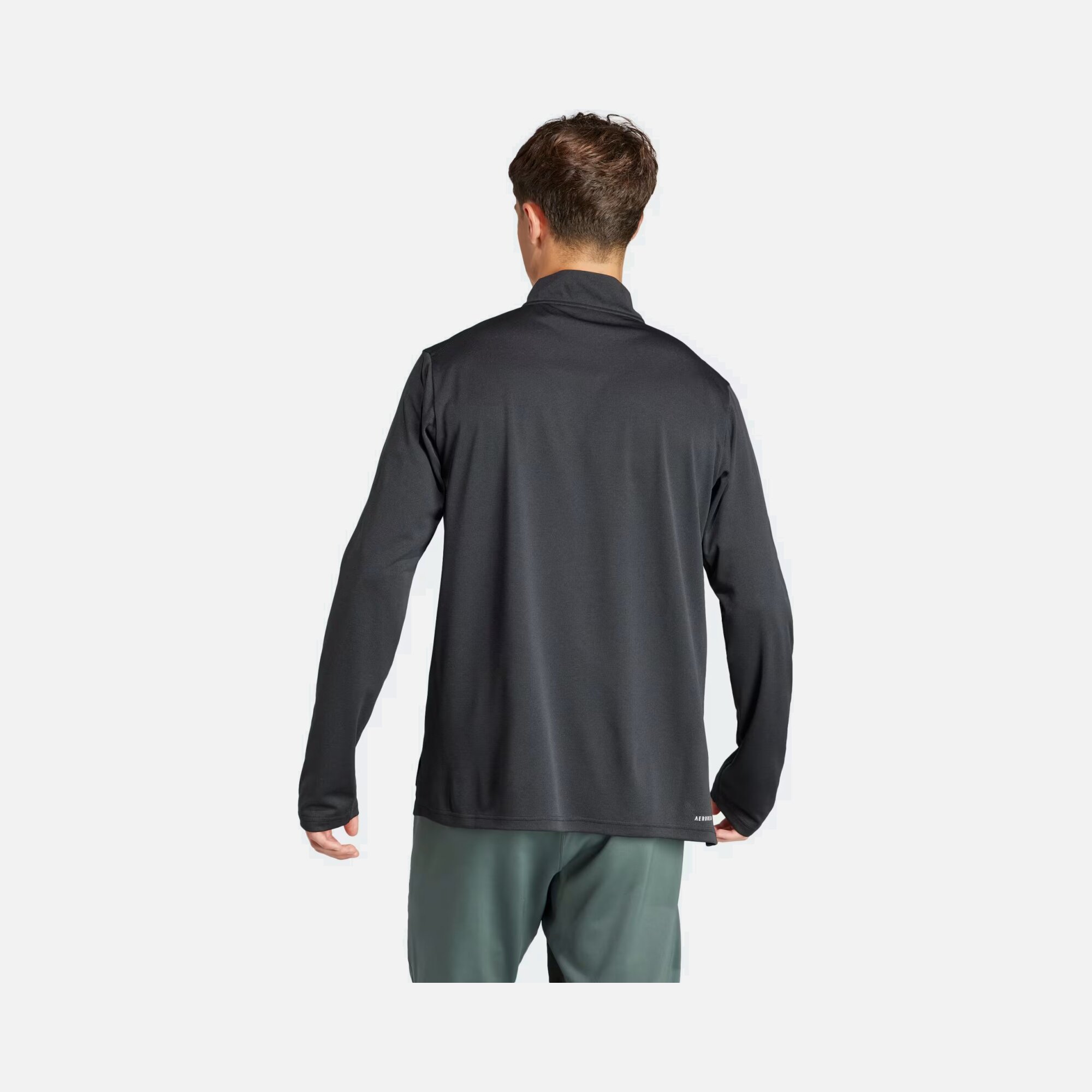 adidas Train Essentials Training Long-Sleeve Full-Zip Erkek Swearshirt