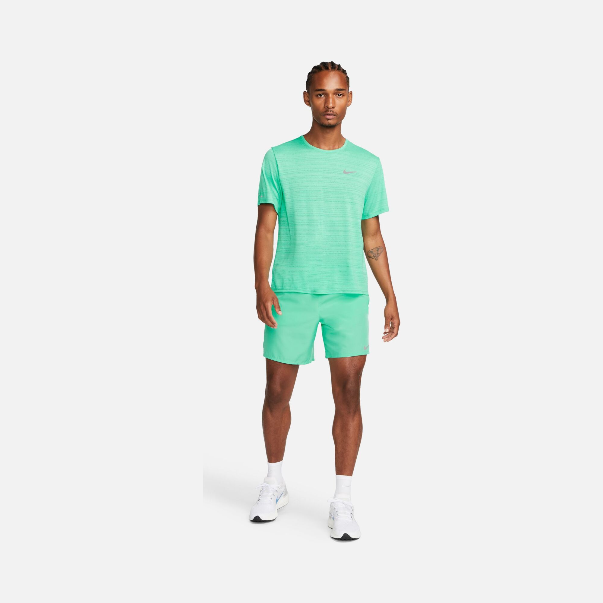 Nike Dri-Fit Miler Running Short-Sleeve Erkek Tişört