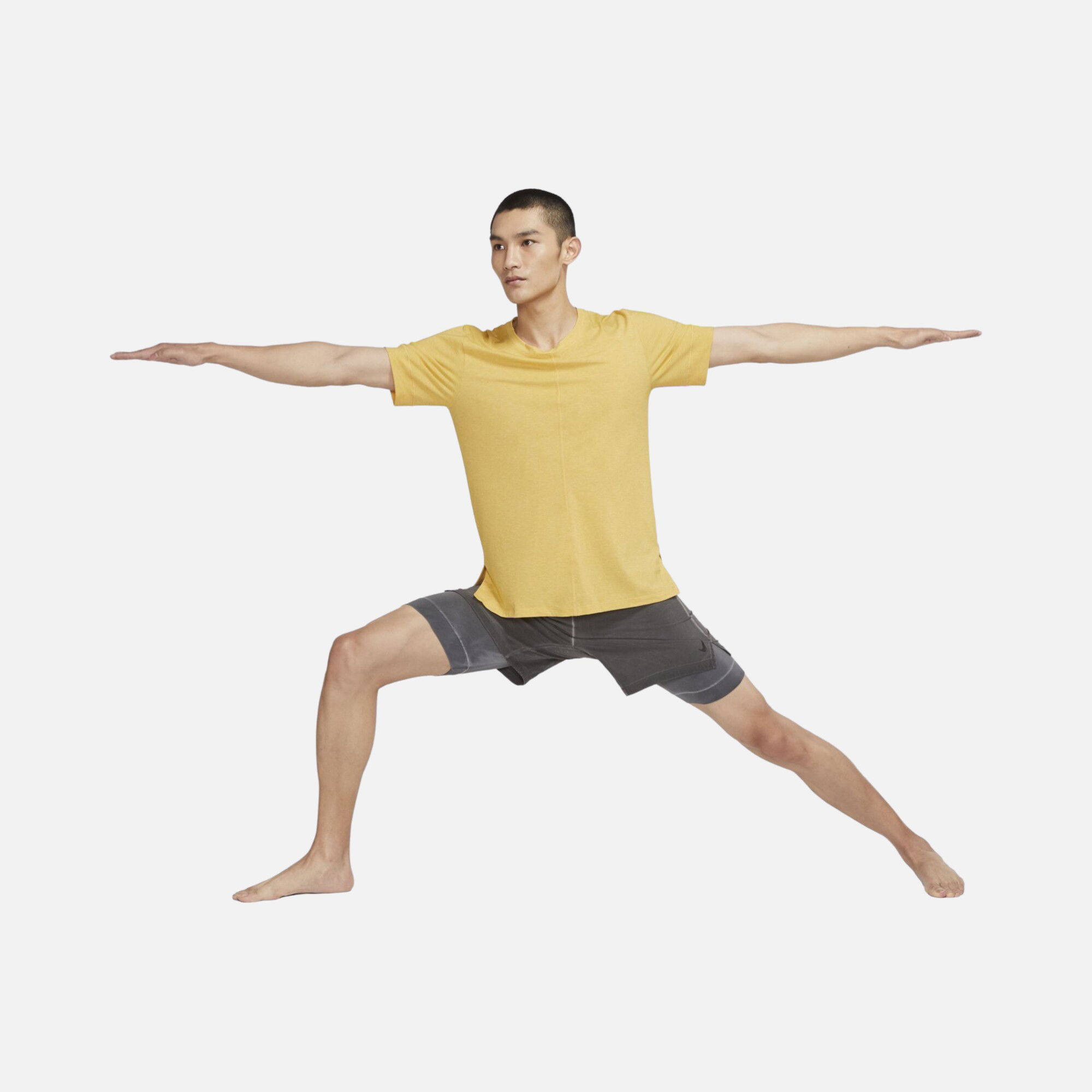 Nike Yoga Dri-Fit Short-Sleeve Top Erkek Tişört