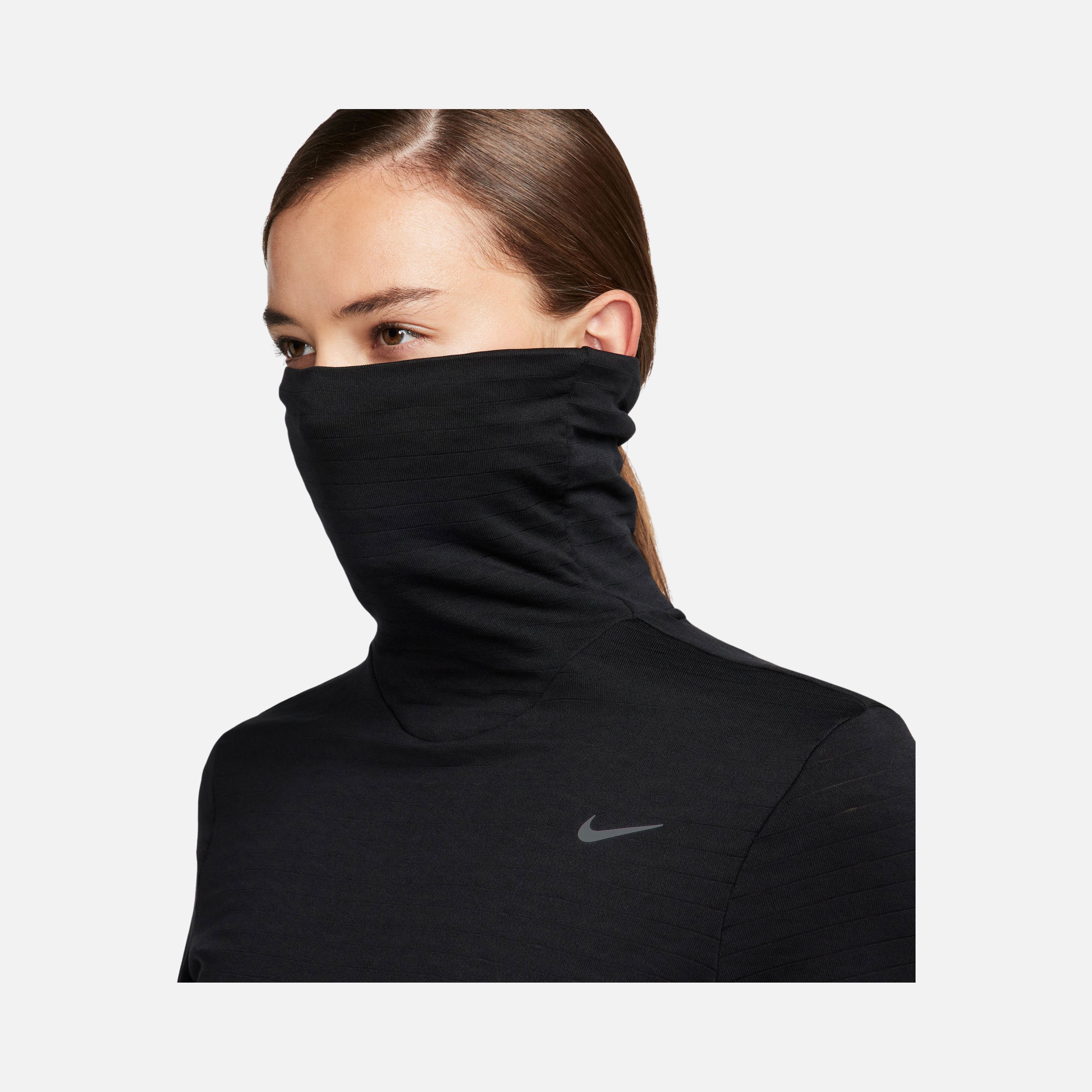 Nike Therma-Fit Swift Element Turtleneck Long-Sleeve Running Kadın Tişört