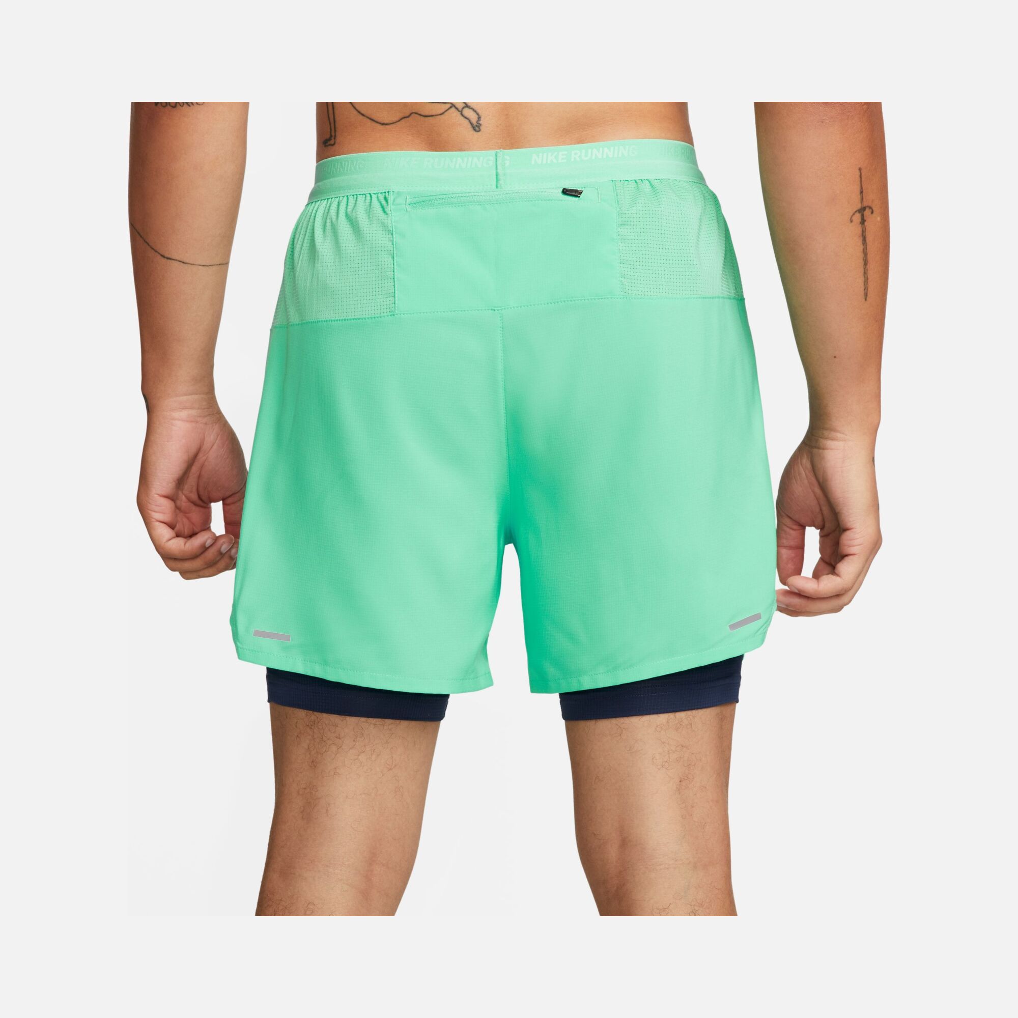 Nike Dri-Fit Stride Hybrid 13cm (approx.) 2-in-1 Running Erkek Şort