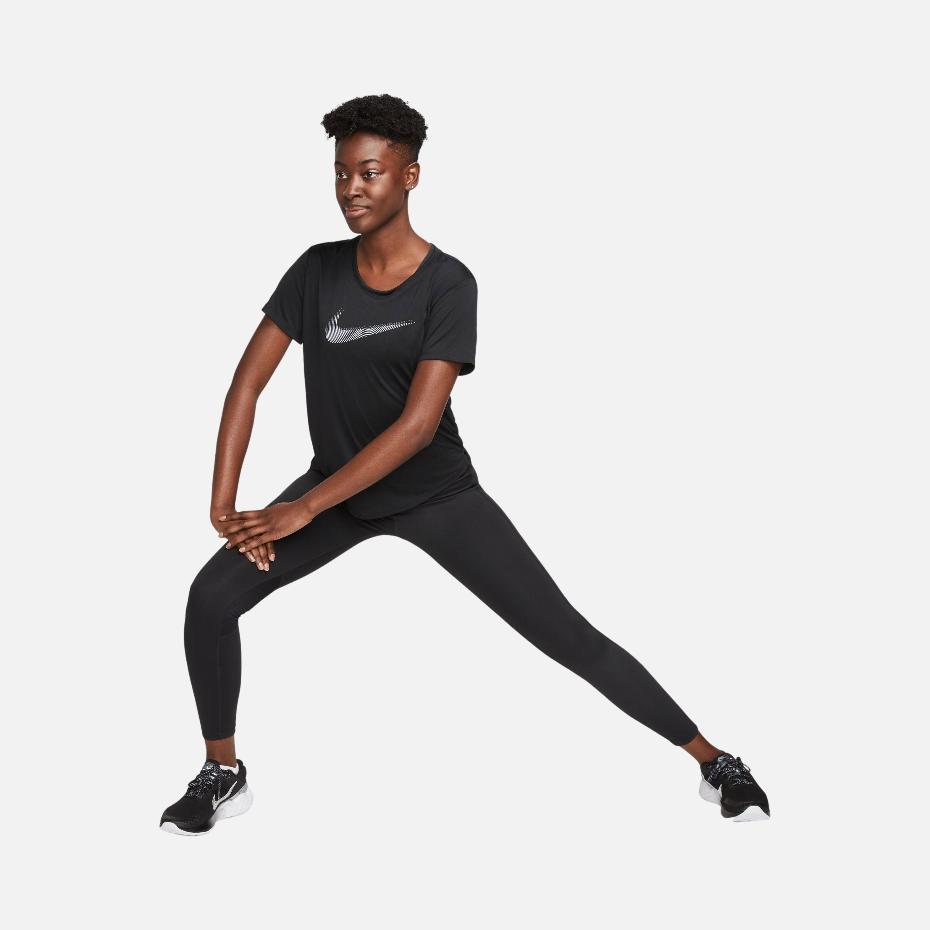 Nike Dri-Fit Swoosh Running FA23 Short-Sleeve Kadın Tişört