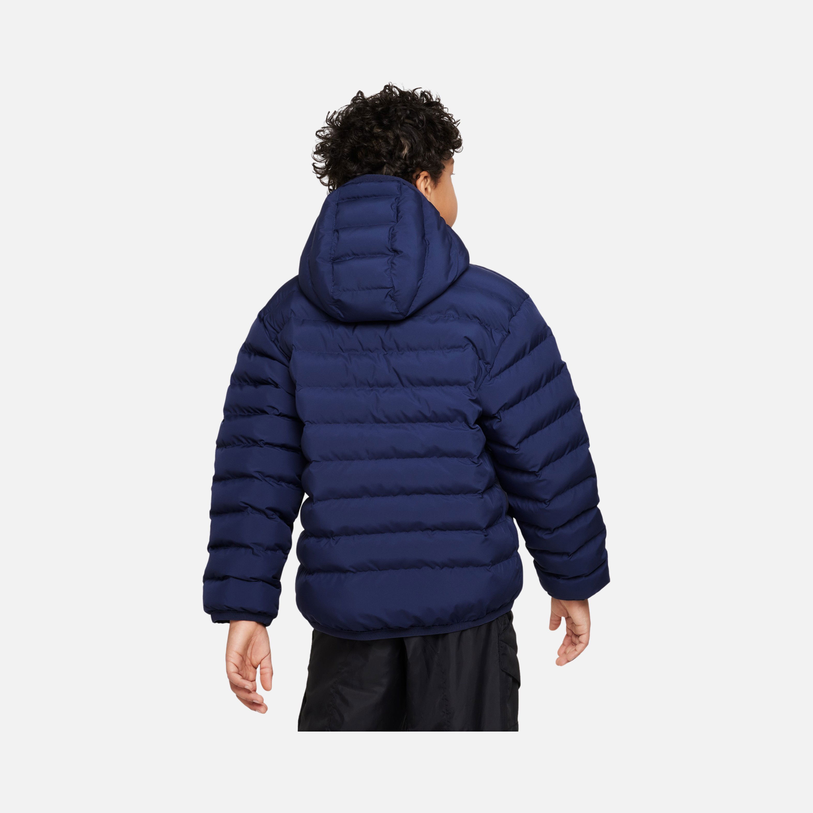 Nike Sportswear Heavyweight Synthetic-Fill EasyOn Therma-Fit Repel Loose Full-Zip Hoodie Çocuk Mont