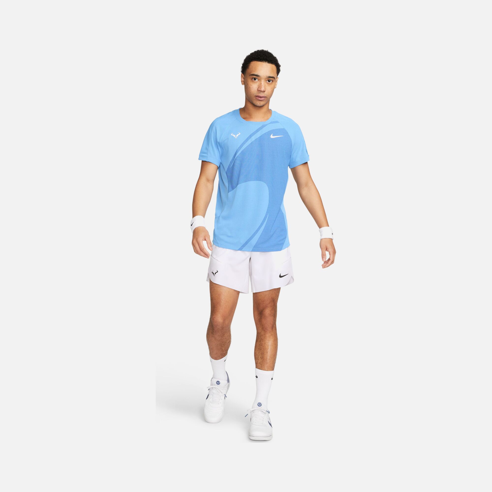 Nike Dri-Fit ADV Rafa Short-Sleeve Tennis Erkek Tişört