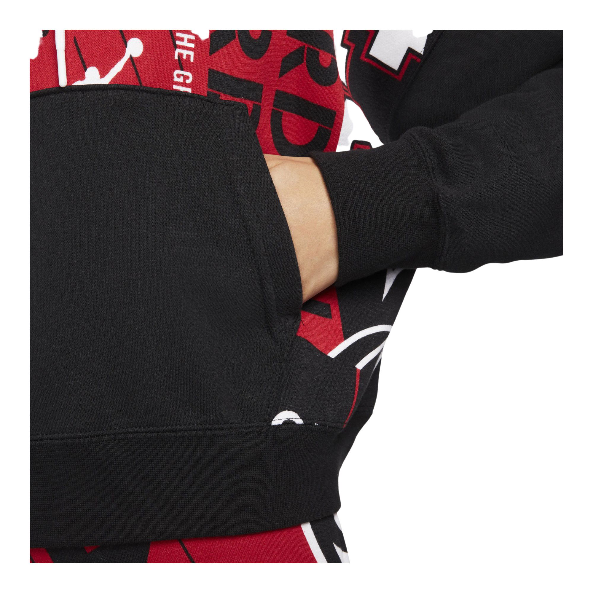 Nike Jordan Fleece All-over Printed Core Hoodie Kadın Sweatshirt