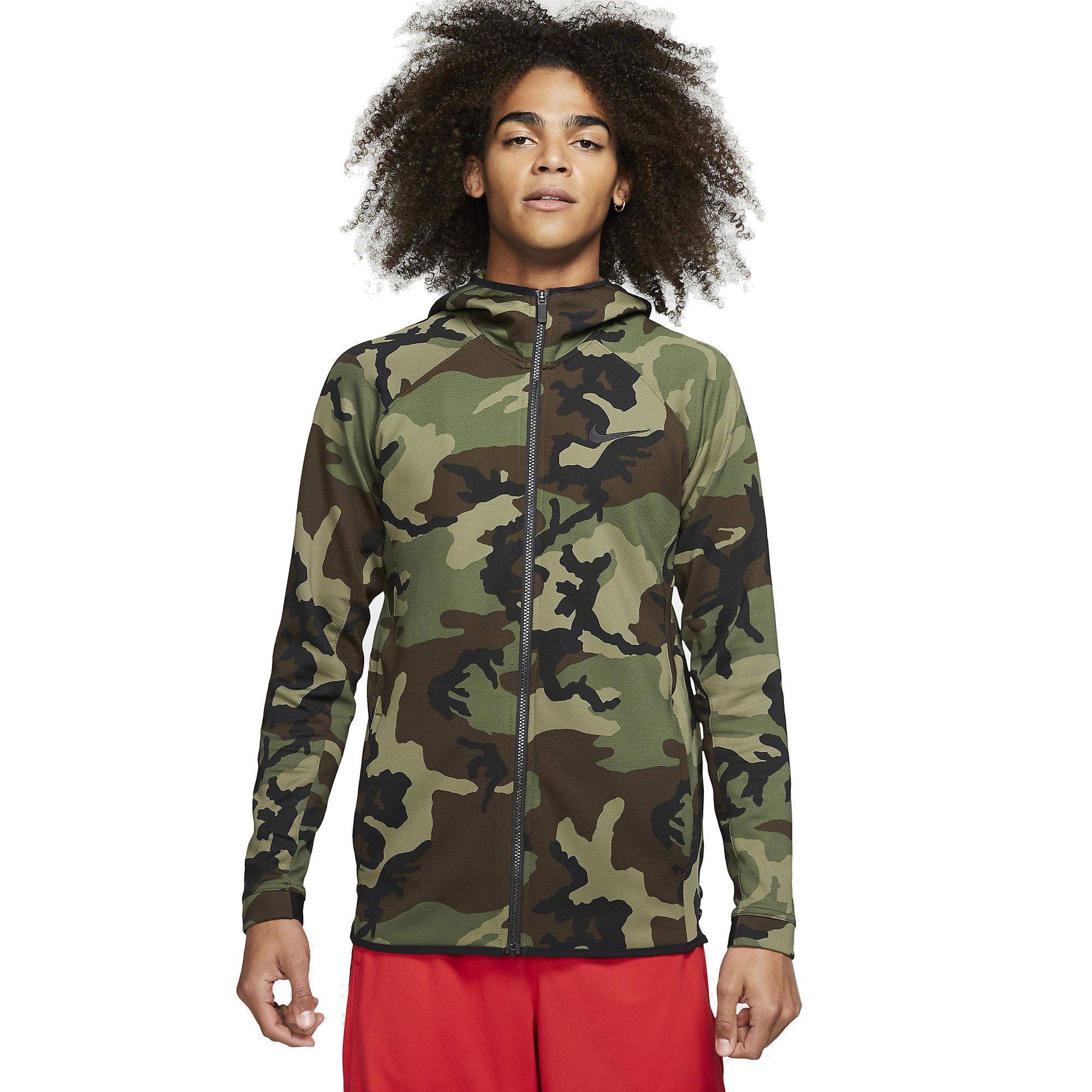 Nike Therma Flex Showtime Printed Basketball Hoodie Erkek Sweatshirt