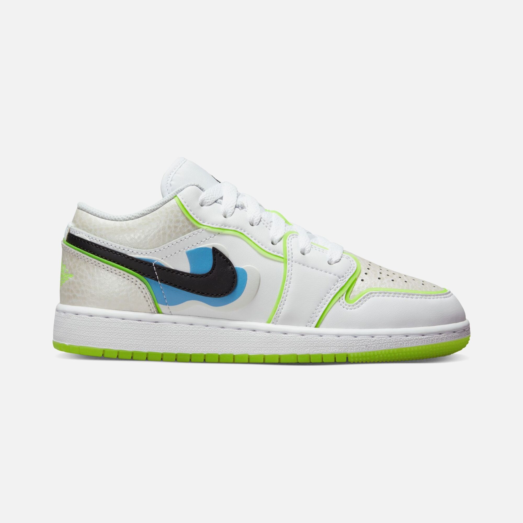 Nike Air Jordan 1 Low SE "Warped Swoosh" (GS) Spor Ayakkabı