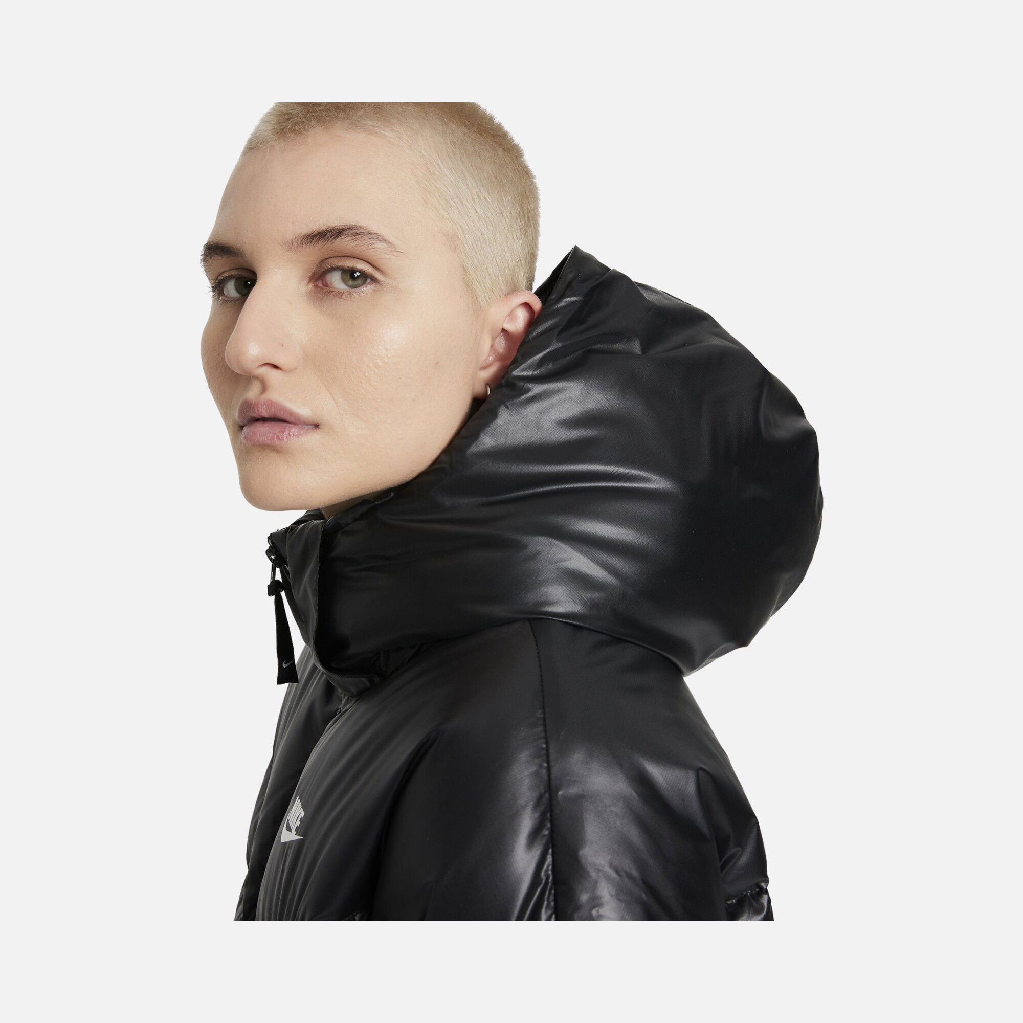 Nike Sportswear Therma-Fit Repel Synthetic-Fill Full-Zip Hoodie Kadın Parka