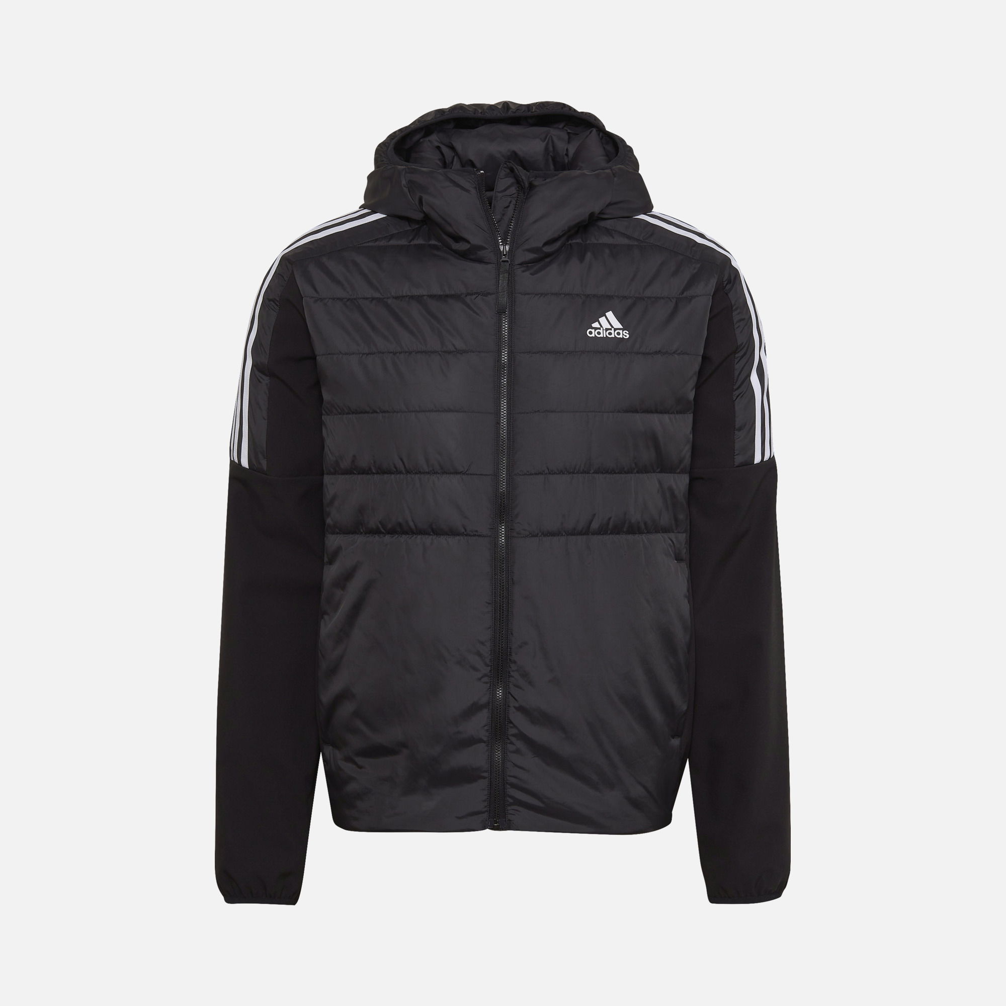adidas Sportswear Essentials Insulated 3-Stripes Full-Zipp Hooded Erkek Ceket