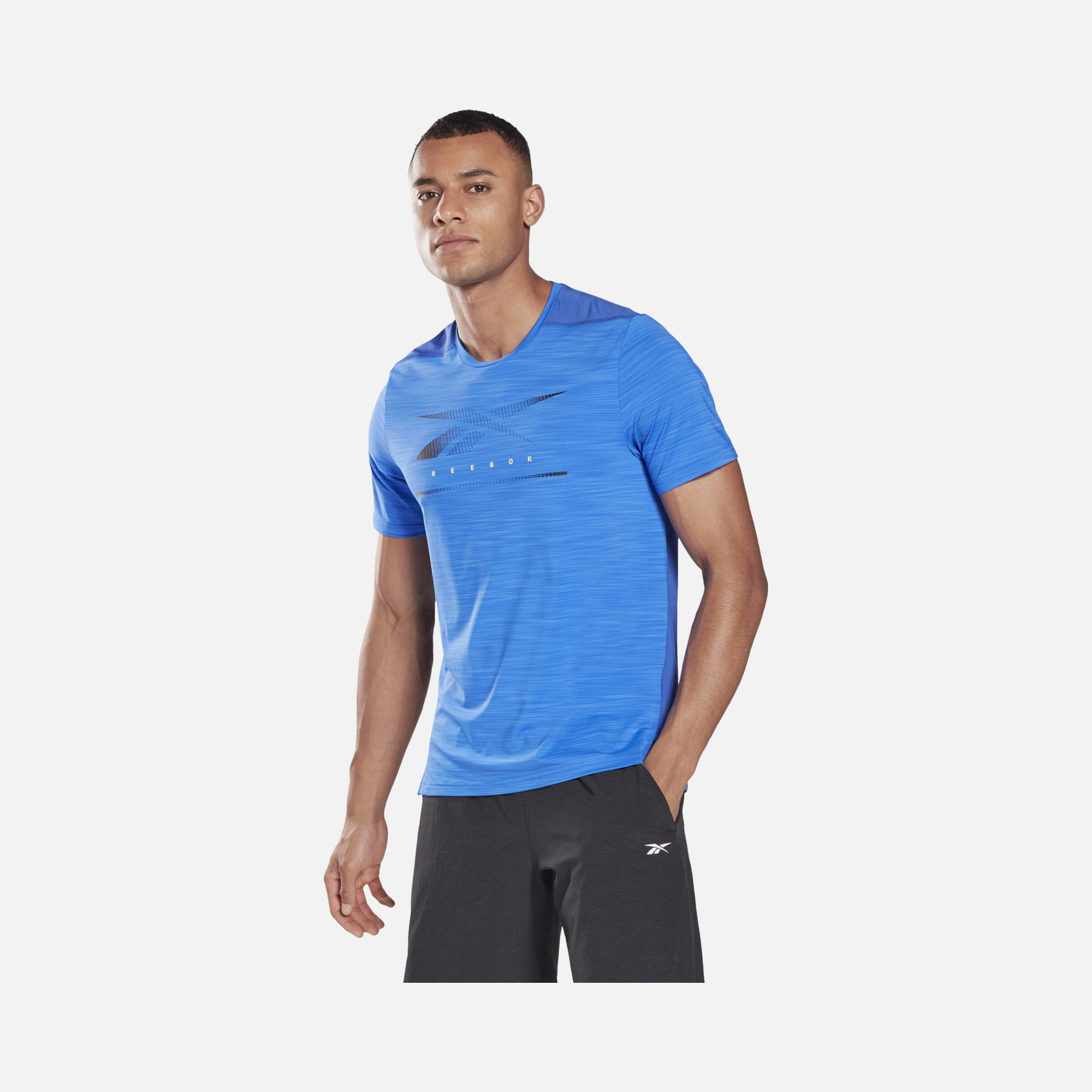 Reebok TS Activchill Move Q2 Short-Sleeve Erkek Tişört