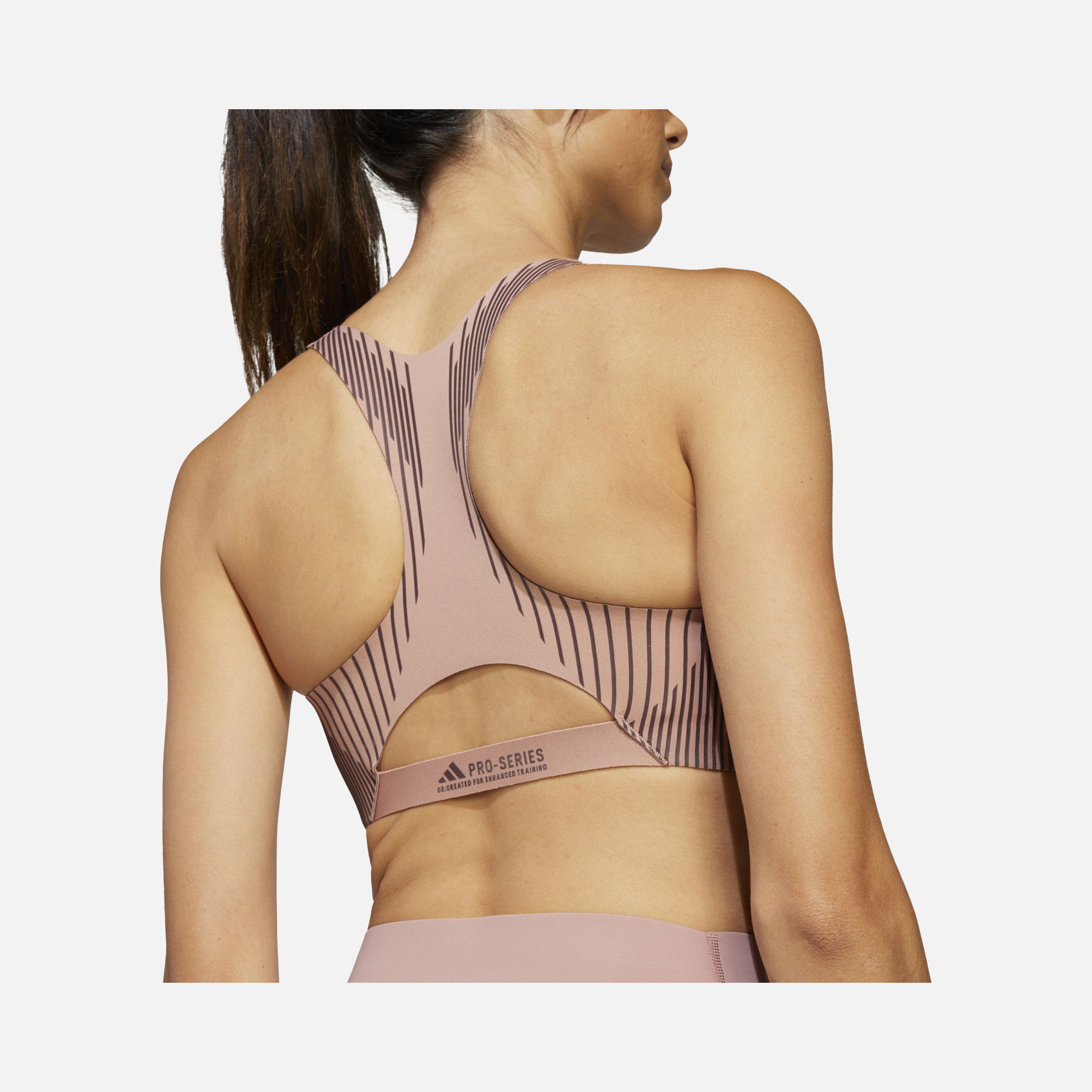 adidas Climacool Powerimpact Luxe LYCRA® & Adimove Fabric Medium-Support Pro Series Gym & Training Kadın Bra