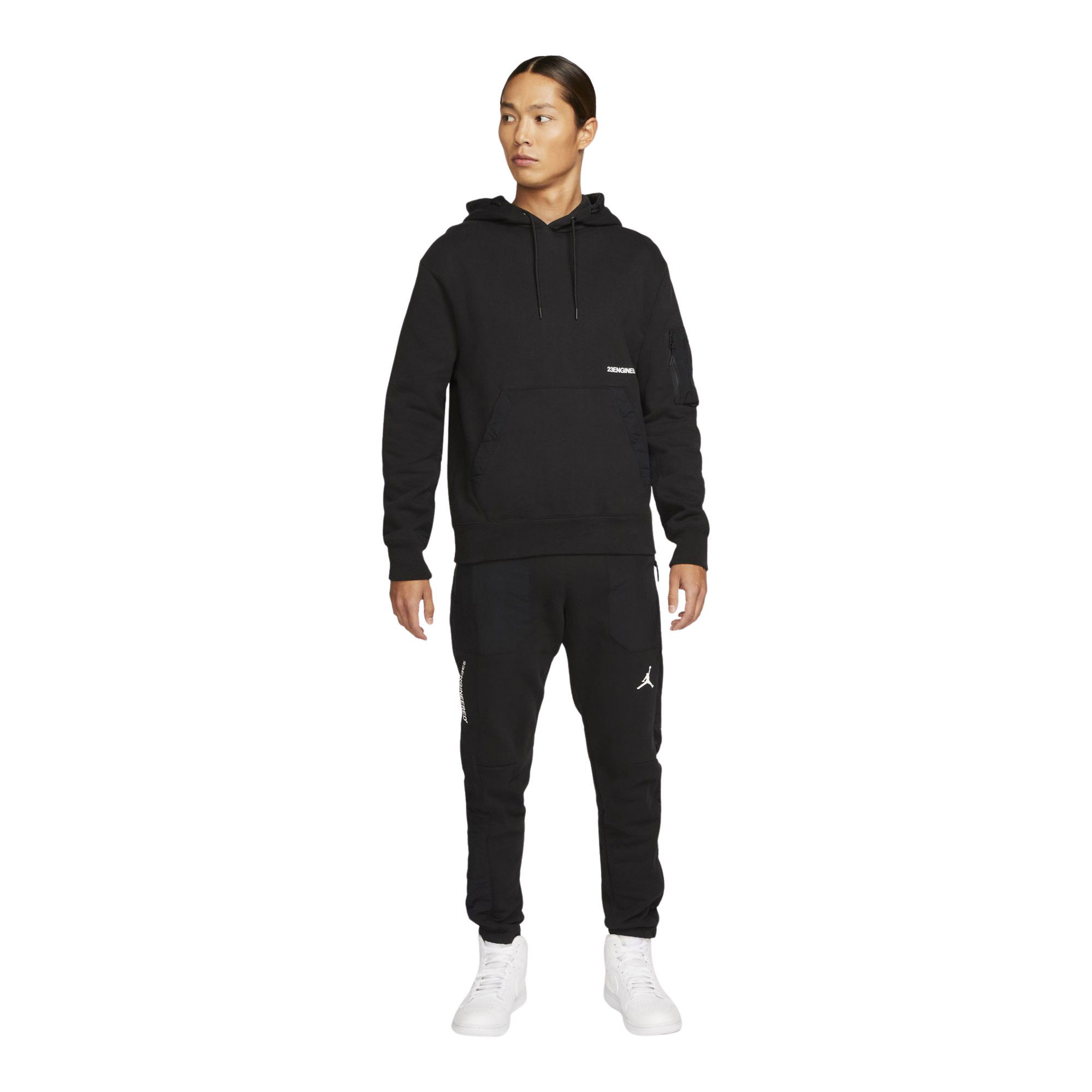 Nike Jordan 23 Engineered Fleece Pullover Hoodie Erkek Sweatshirt