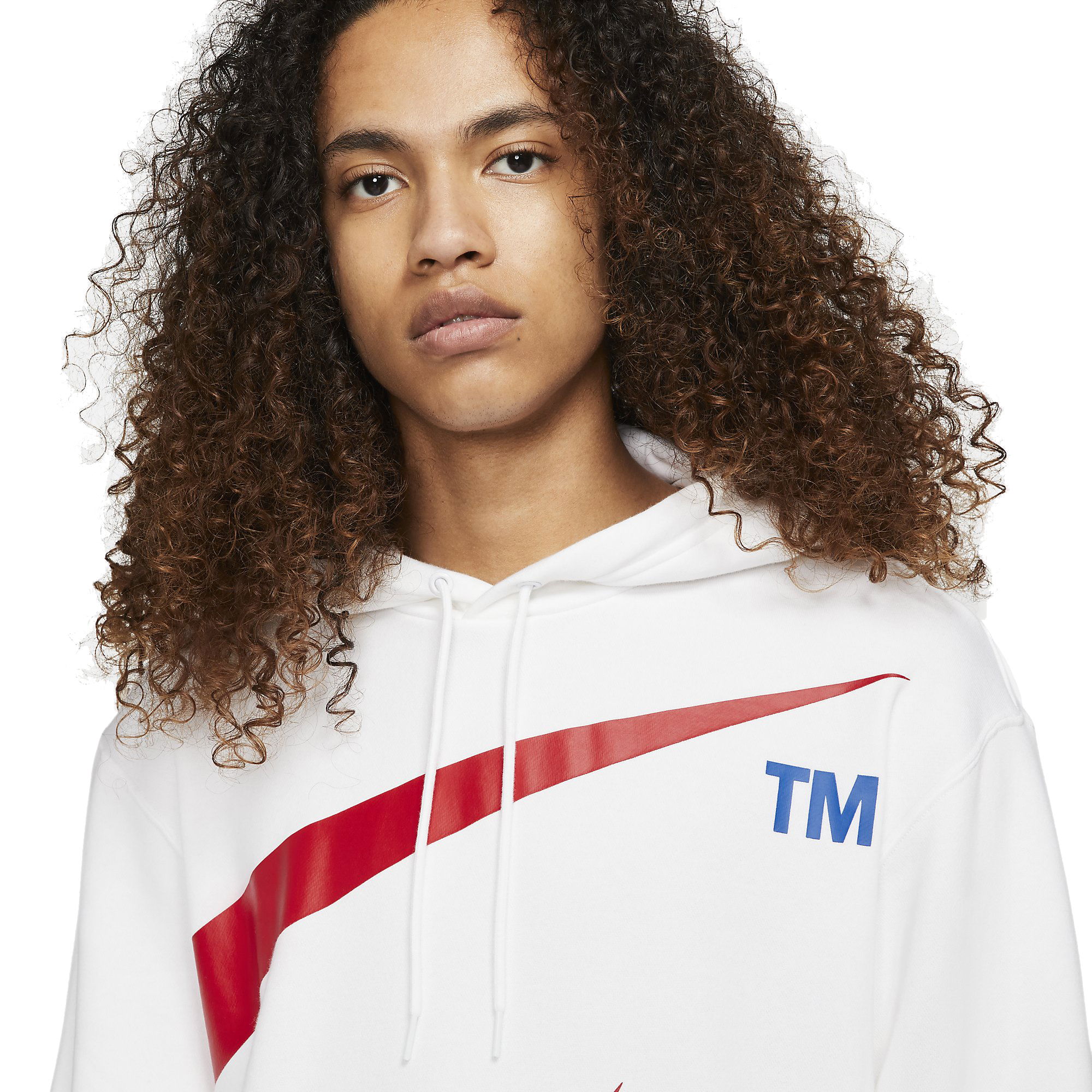 Nike Sportswear Swoosh Pullover Semi-Brushed-Back Hoodie Erkek Sweatshirt