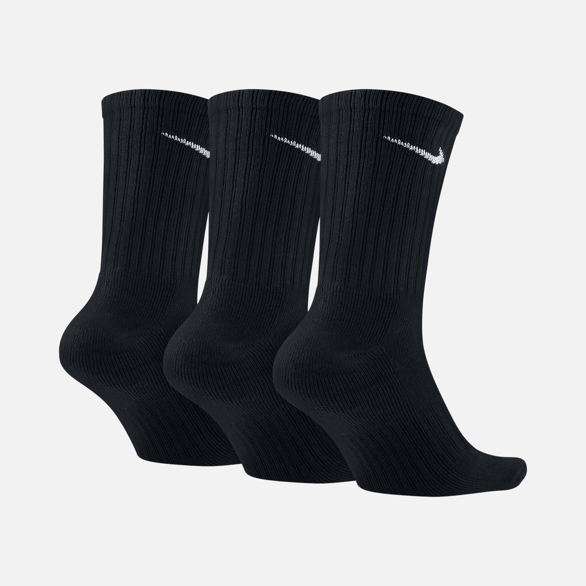 Nike Value Cotton Crew Training (3 Pairs) Erkek Çorap