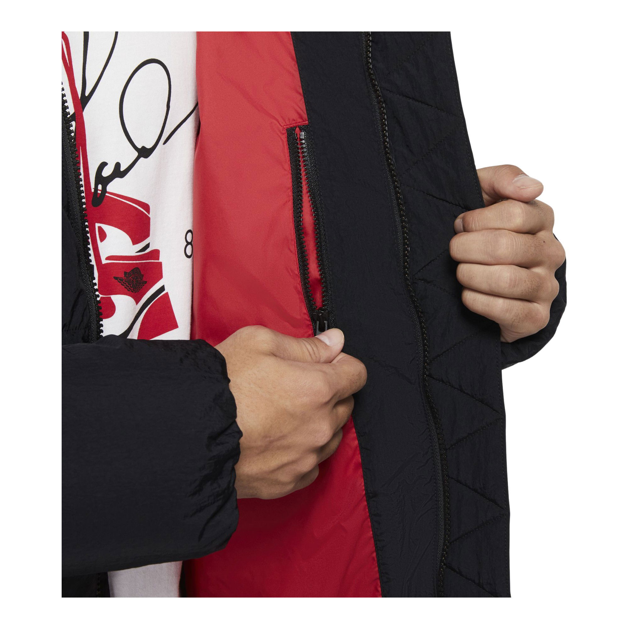 Nike Jordan Essentials Puffer Full-Zip Hoodie Erkek Mont