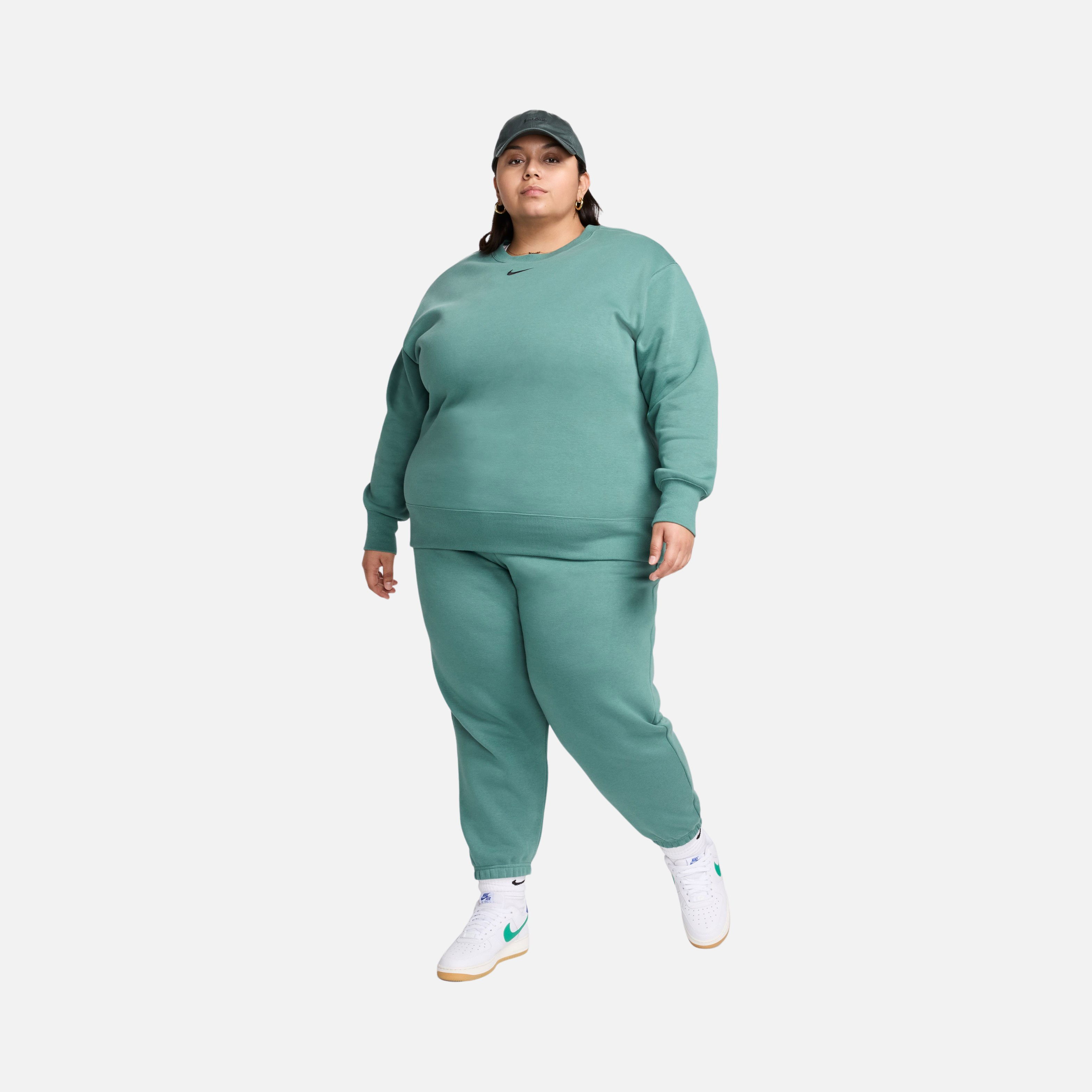 Nike Sportswear Phoenix Fleece High-Waisted Oversized (Plus Size) Kadın Eşofman Altı