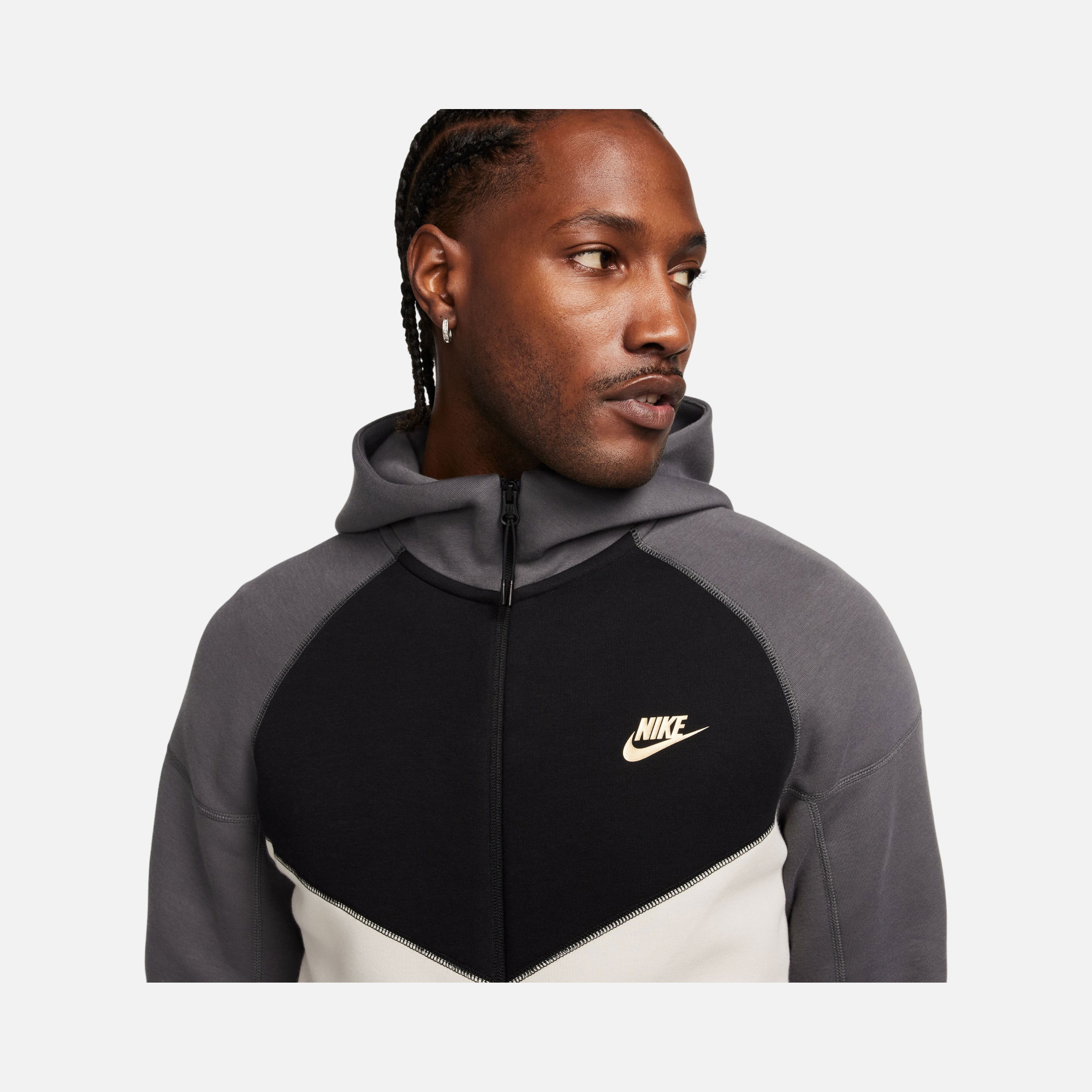 Nike Sportswear Tech Fleece Windrunner FW24 Full-Zip Hoodie Erkek Sweatshirt