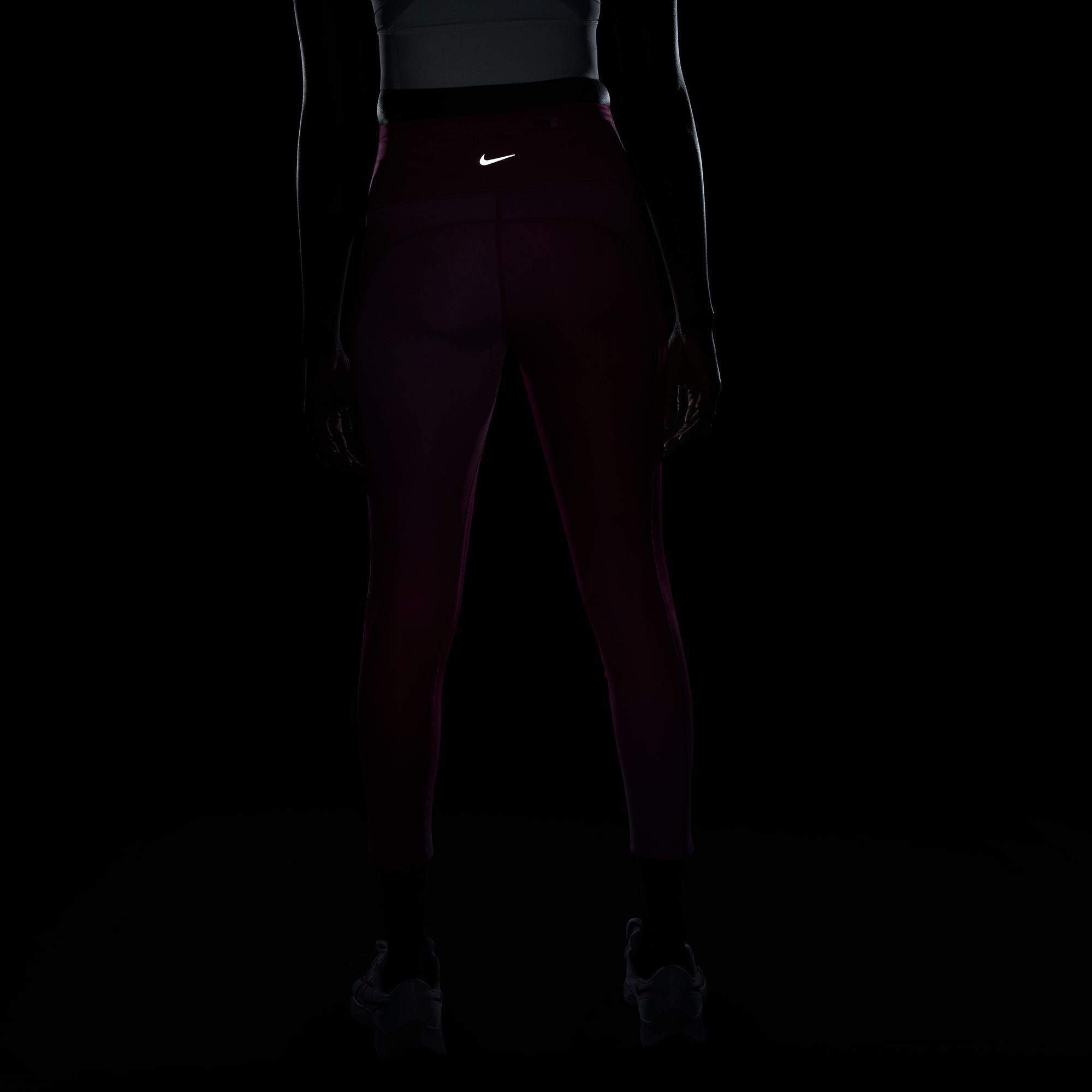 Nike Dri-Fit Fast Mid-Rise 7/8 Gradient-Dye Running Kadın Tayt