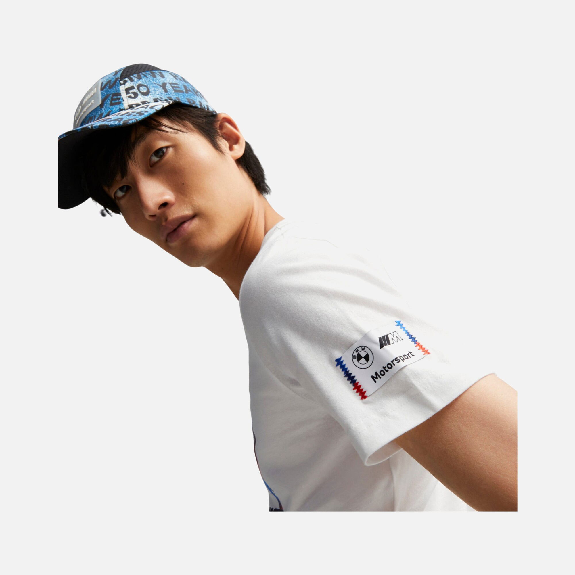 Puma BMW M Motorsport Statement Car Graphic Short-Sleeve Erkek Tişört