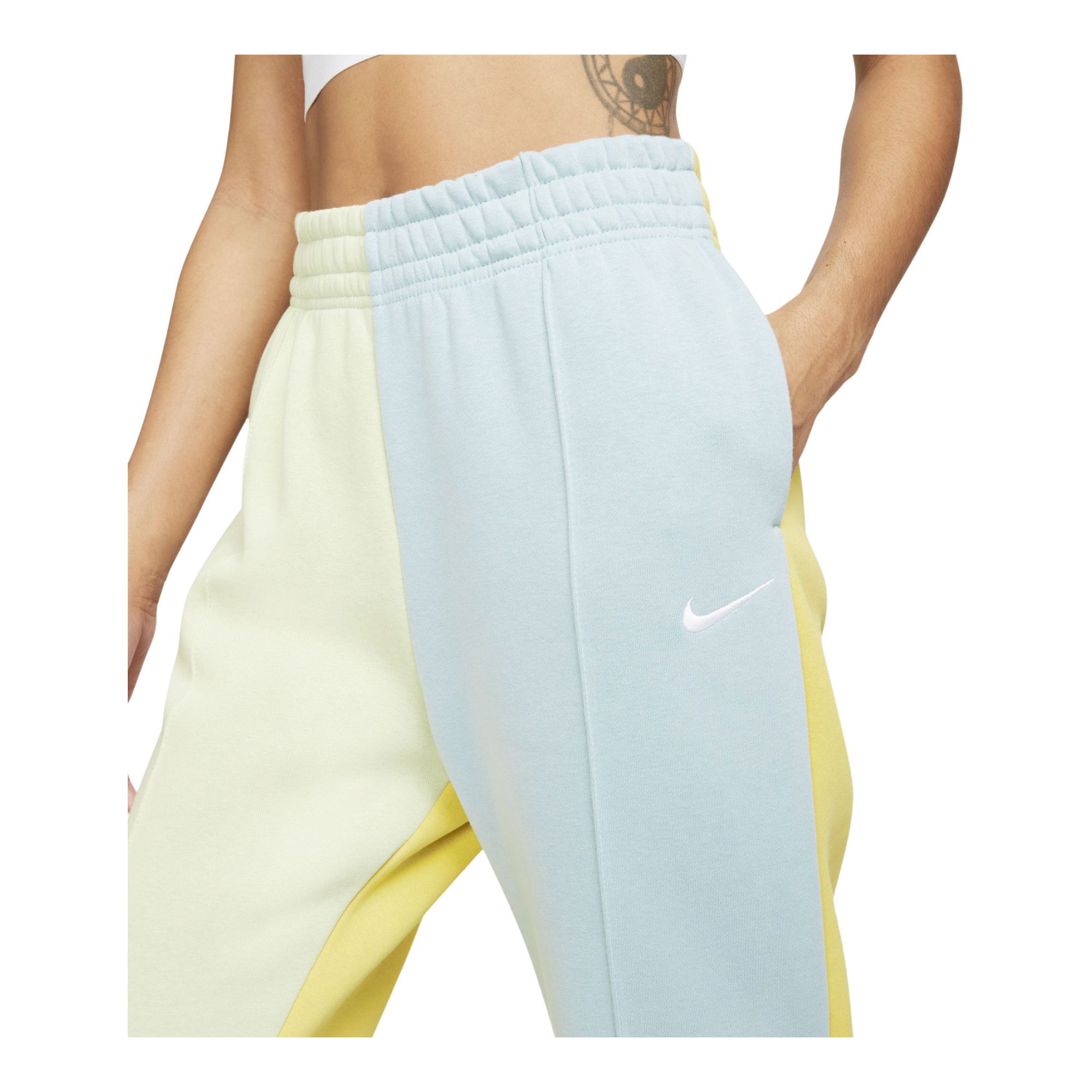 Nike Sportswear Trend Fleece Colorblock Kadın Eşofman Altı