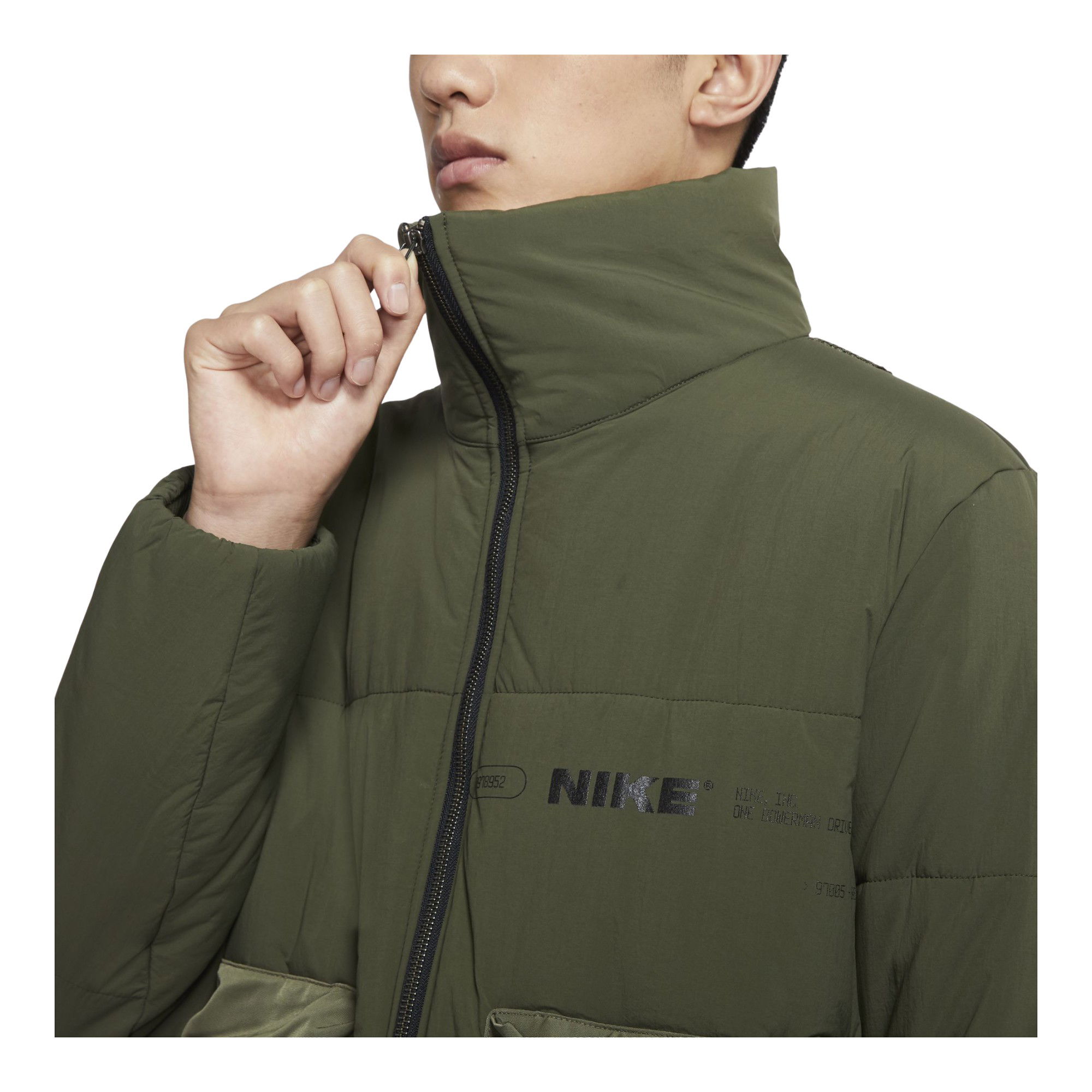 Nike Sportswear Therma-Fit City Made Synthetic-Fill Full-Zip Erkek Mont