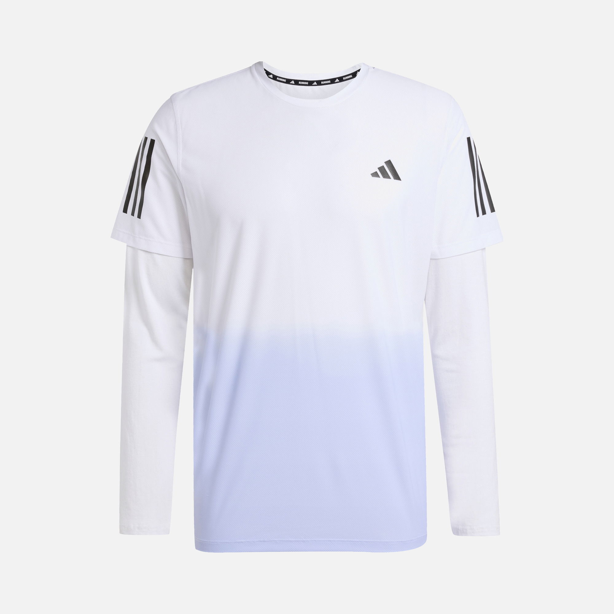 adidas Climacool Own the Run Colorblock Running Short-Sleeve Erkek Tişört