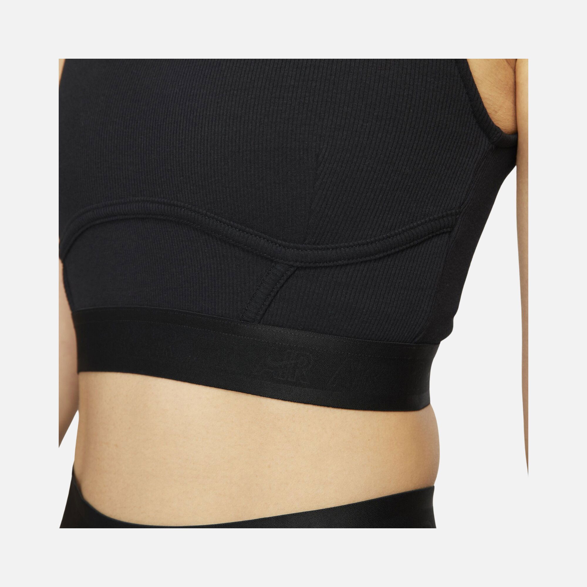Nike Sportswear Air Ribbed Cropped Kadın Atlet