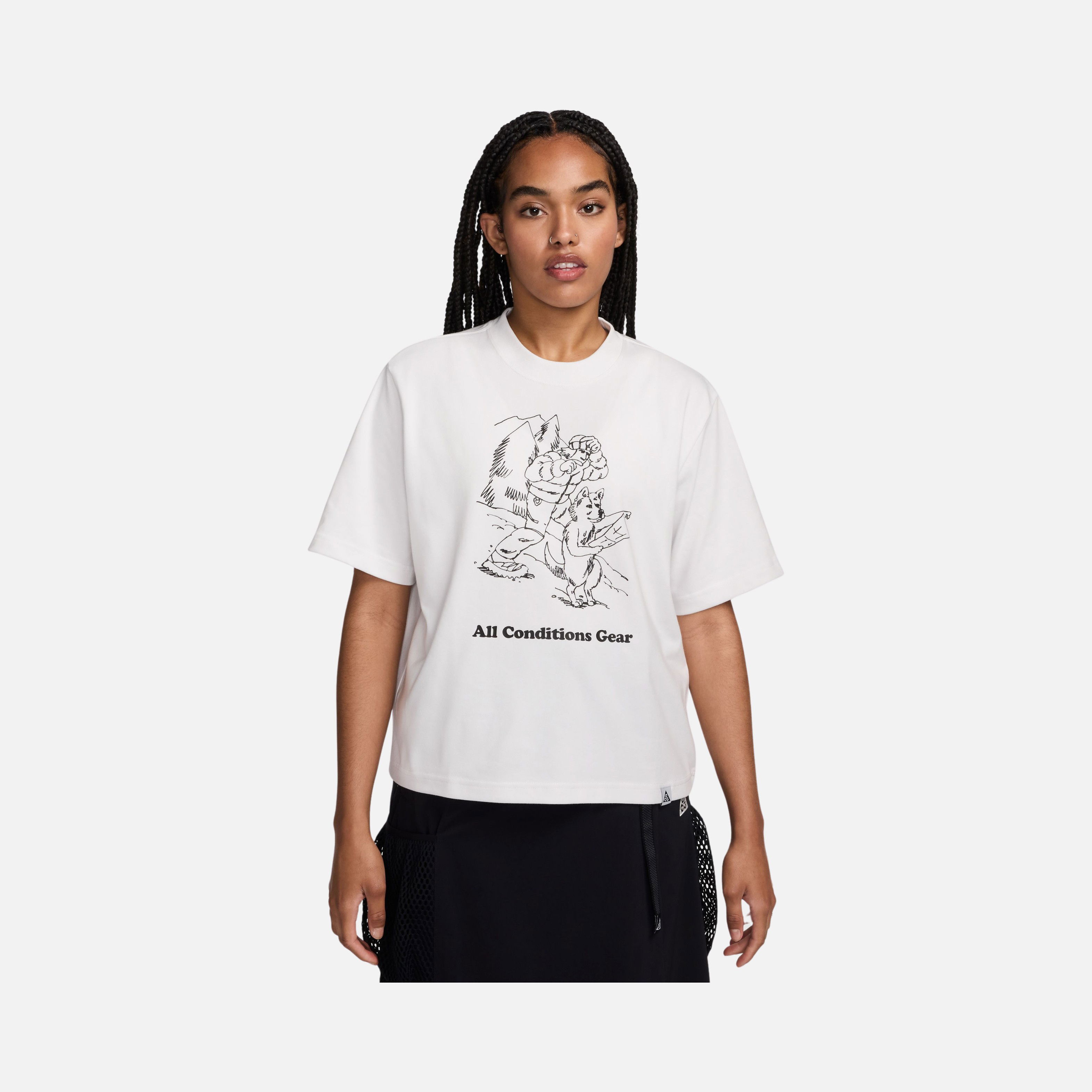 Nike Sportswear ACG Loose Graphic Short-Sleeve Kadın Tişört