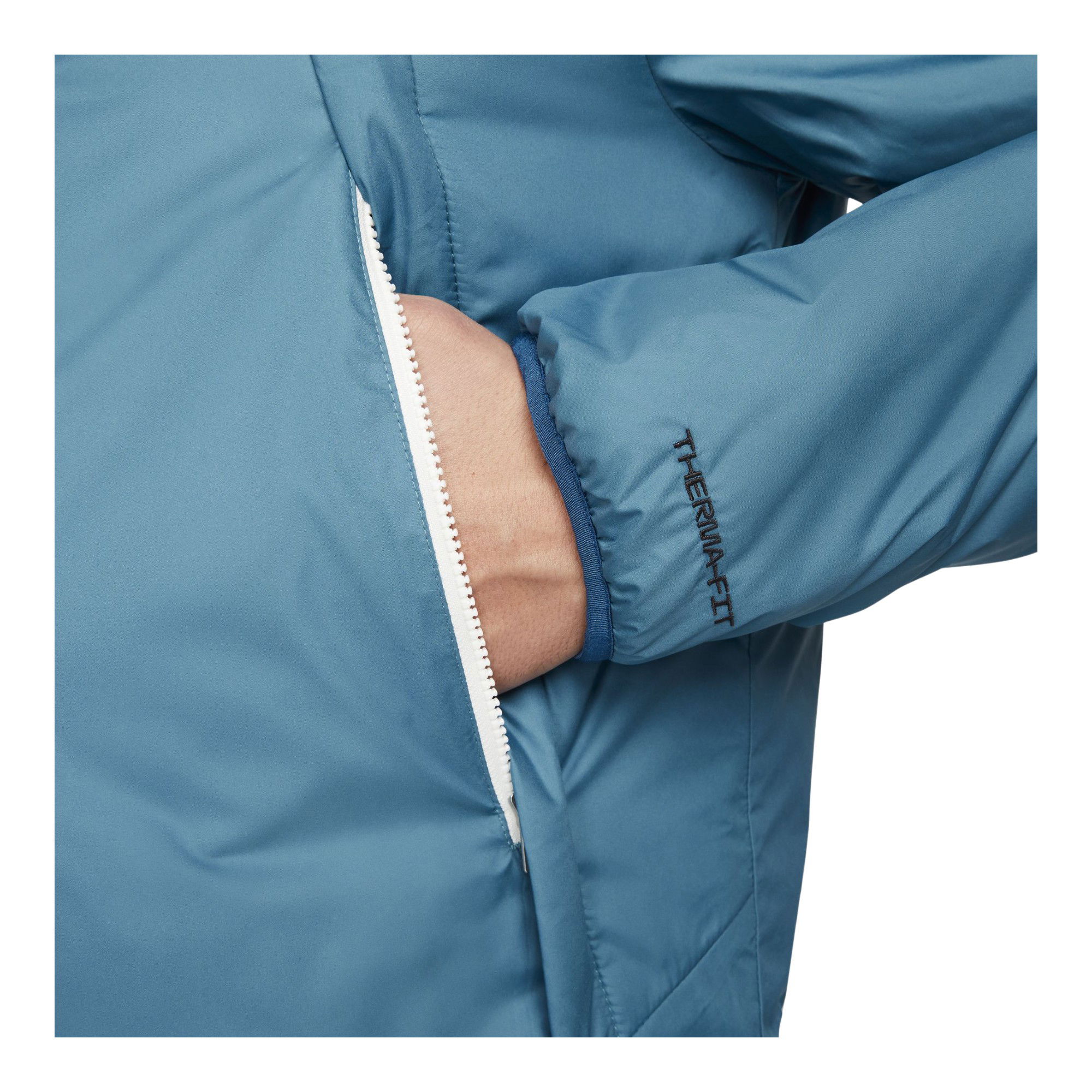 Nike Sportswear Therma-Fit Legacy Reversible Full-Zip Hoodie Erkek Mont