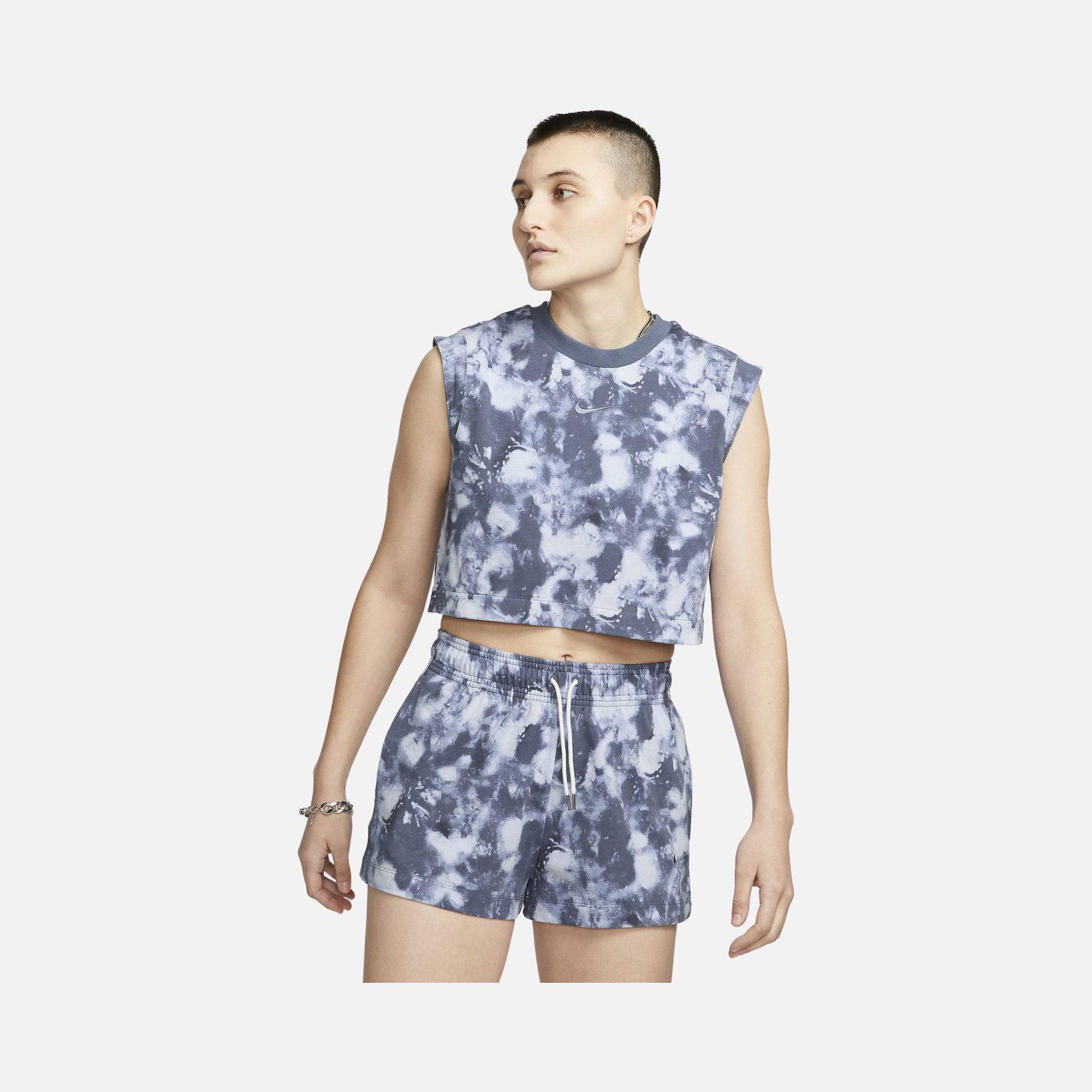 Nike Sportswear Sleeveless Jersey Wave Dye Kadın Atlet