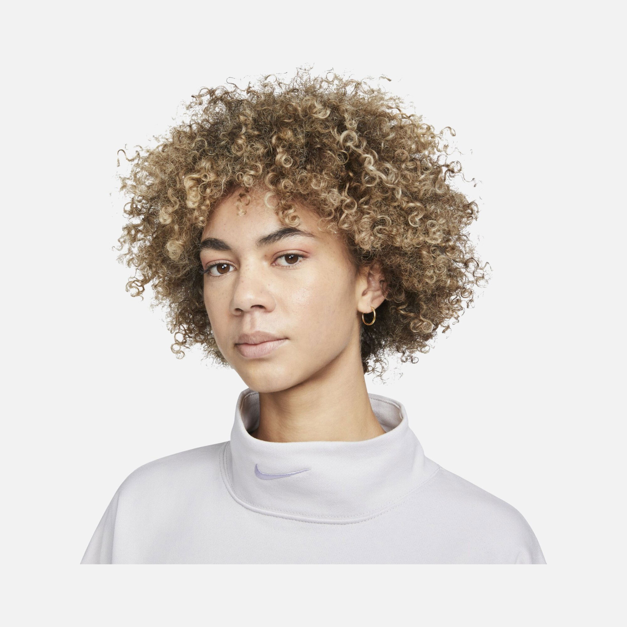 Nike Sportswear Funnel-Neck Fleece Kadın Sweatshirt